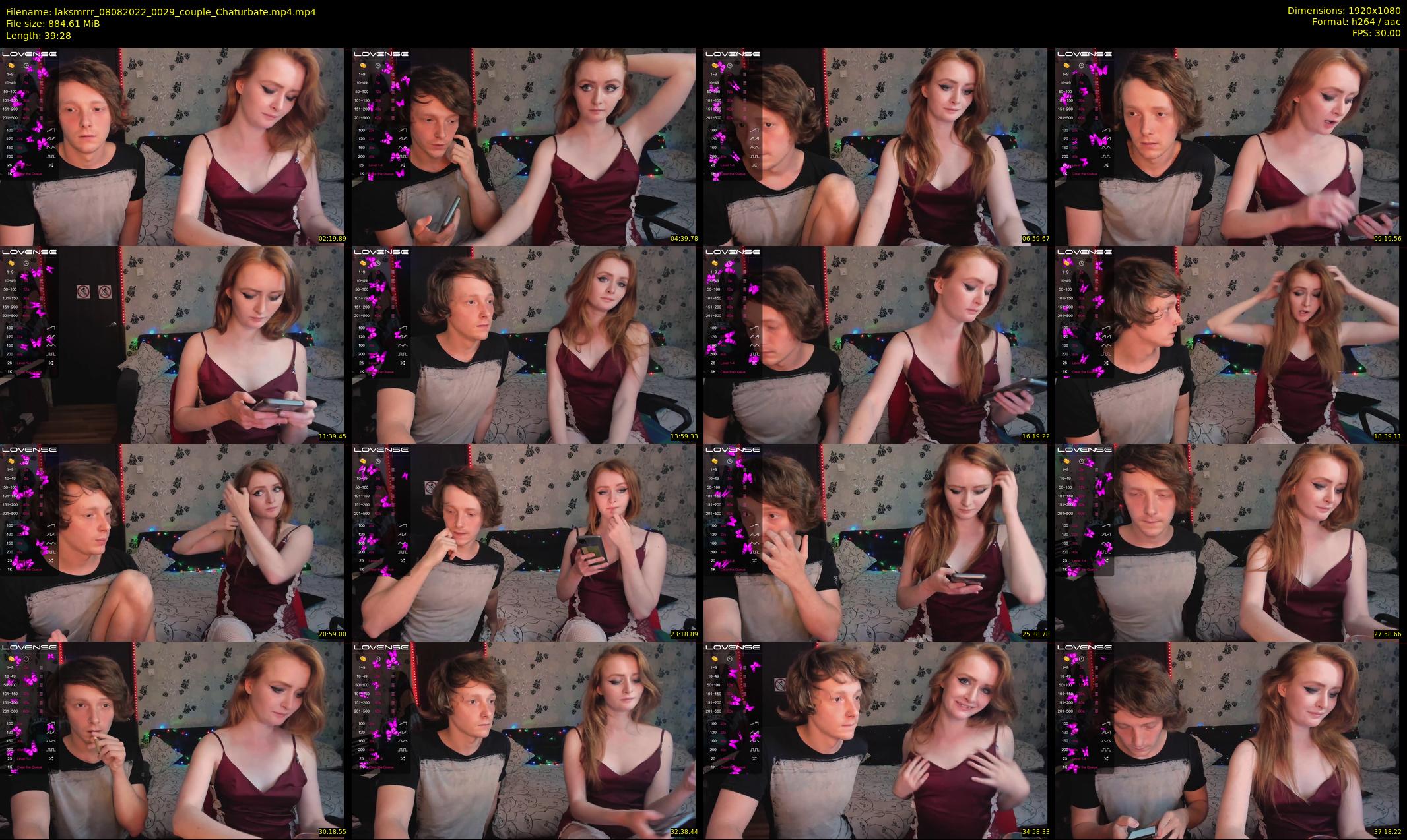 laksmrrr — 40 minute Chaturbate couple cam show recording, 1080p, Aug 8, 2022