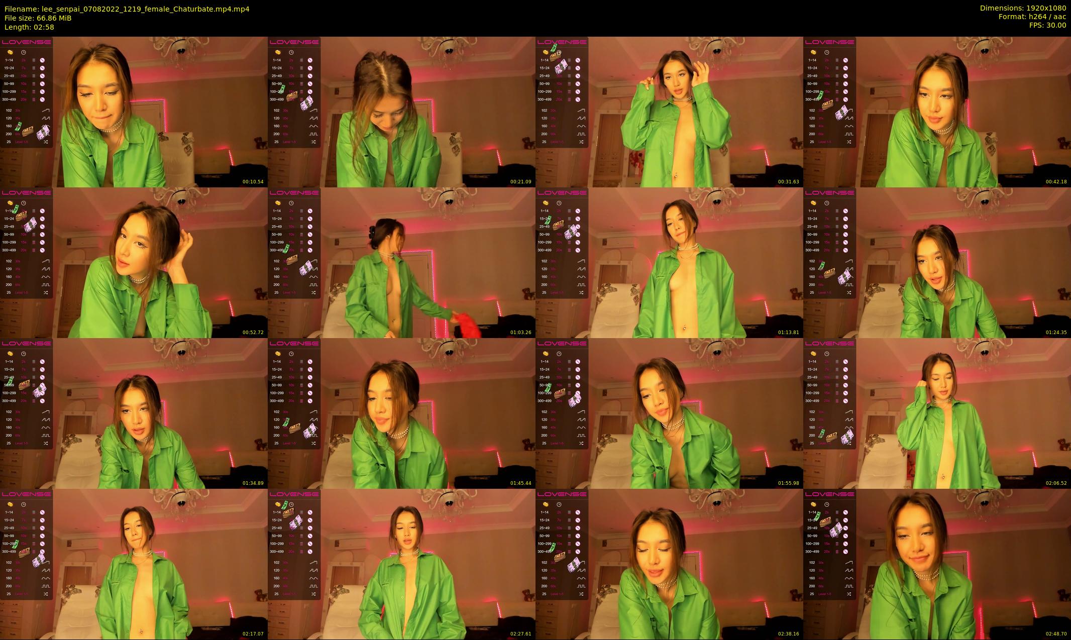 lee_senpai — 3 minute Chaturbate female cam show recording, 1080p, Aug 7, 2022