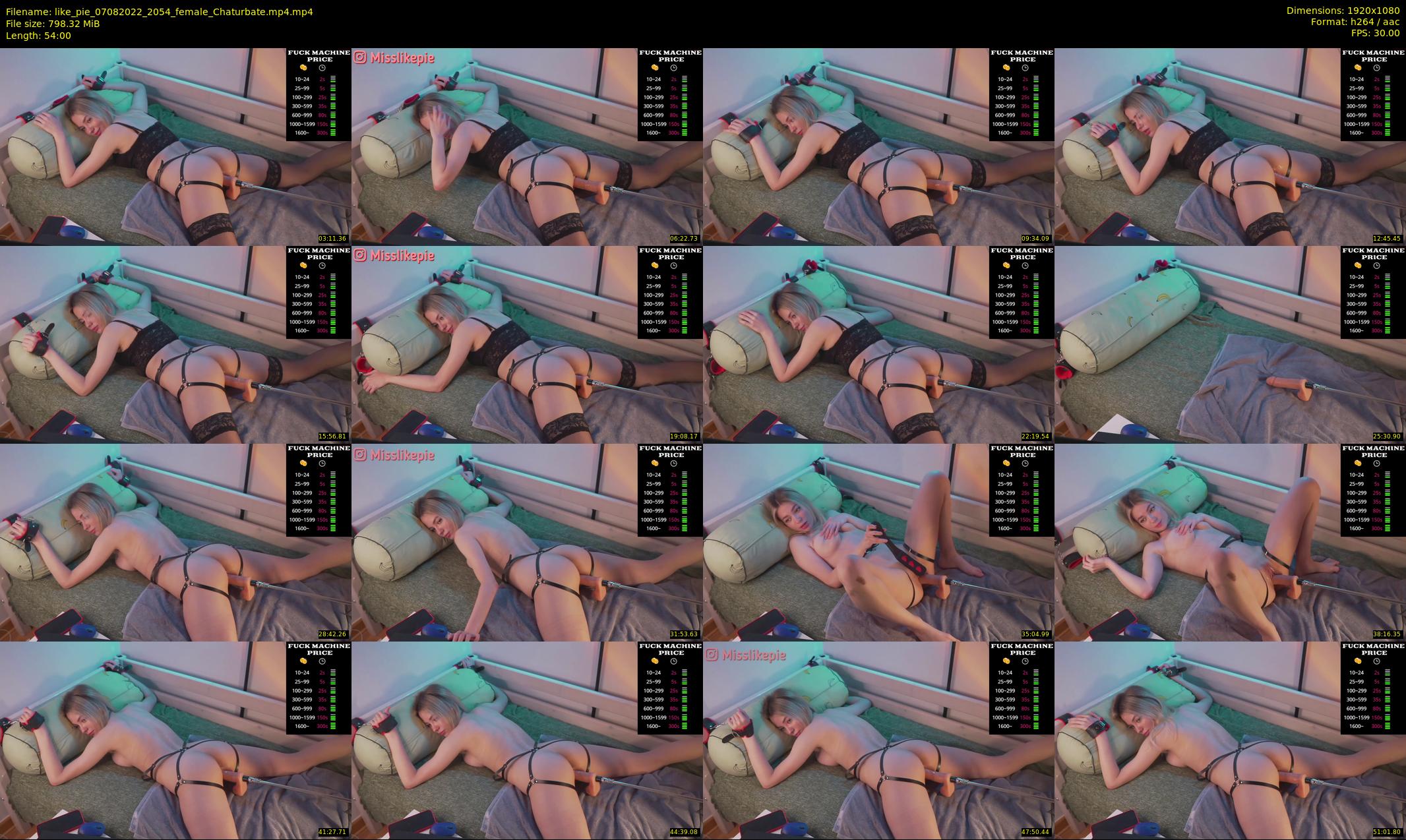 like_pie — 54 minute Chaturbate couple cam show recording, 1080p, Aug 7, 2022