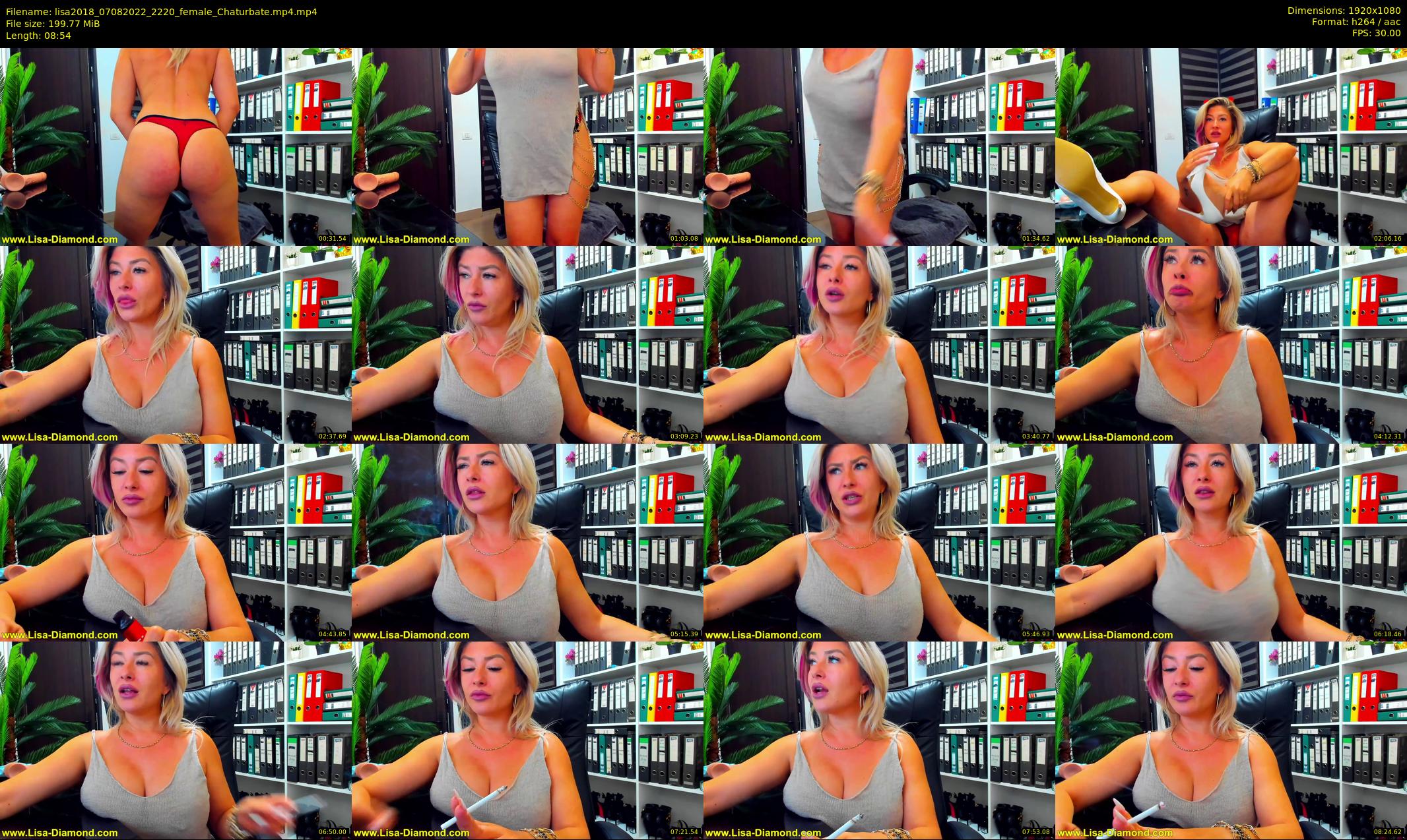 lisa2018 — 9 minute Chaturbate female cam show recording, 1080p, Aug 7, 2022