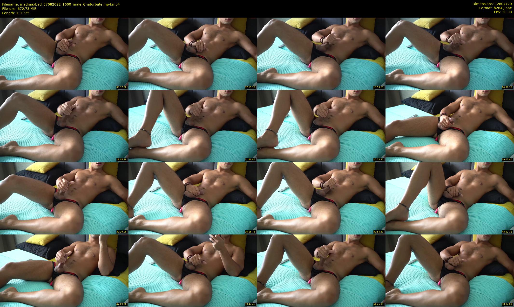 madmaxbad — 62 minute Chaturbate male cam show recording, 720p, Aug 7, 2022