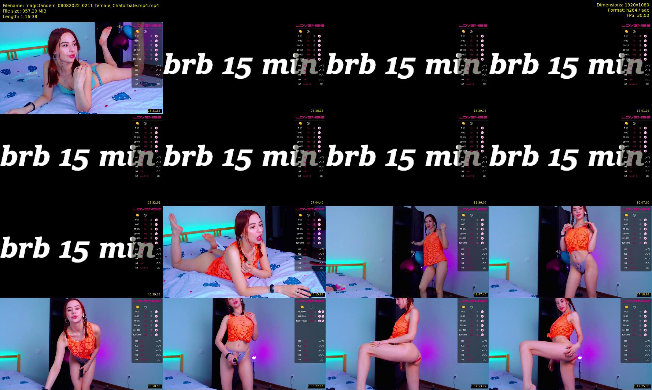 magictandem — 77 minute Chaturbate couple cam show recording, 1080p, Aug 8, 2022