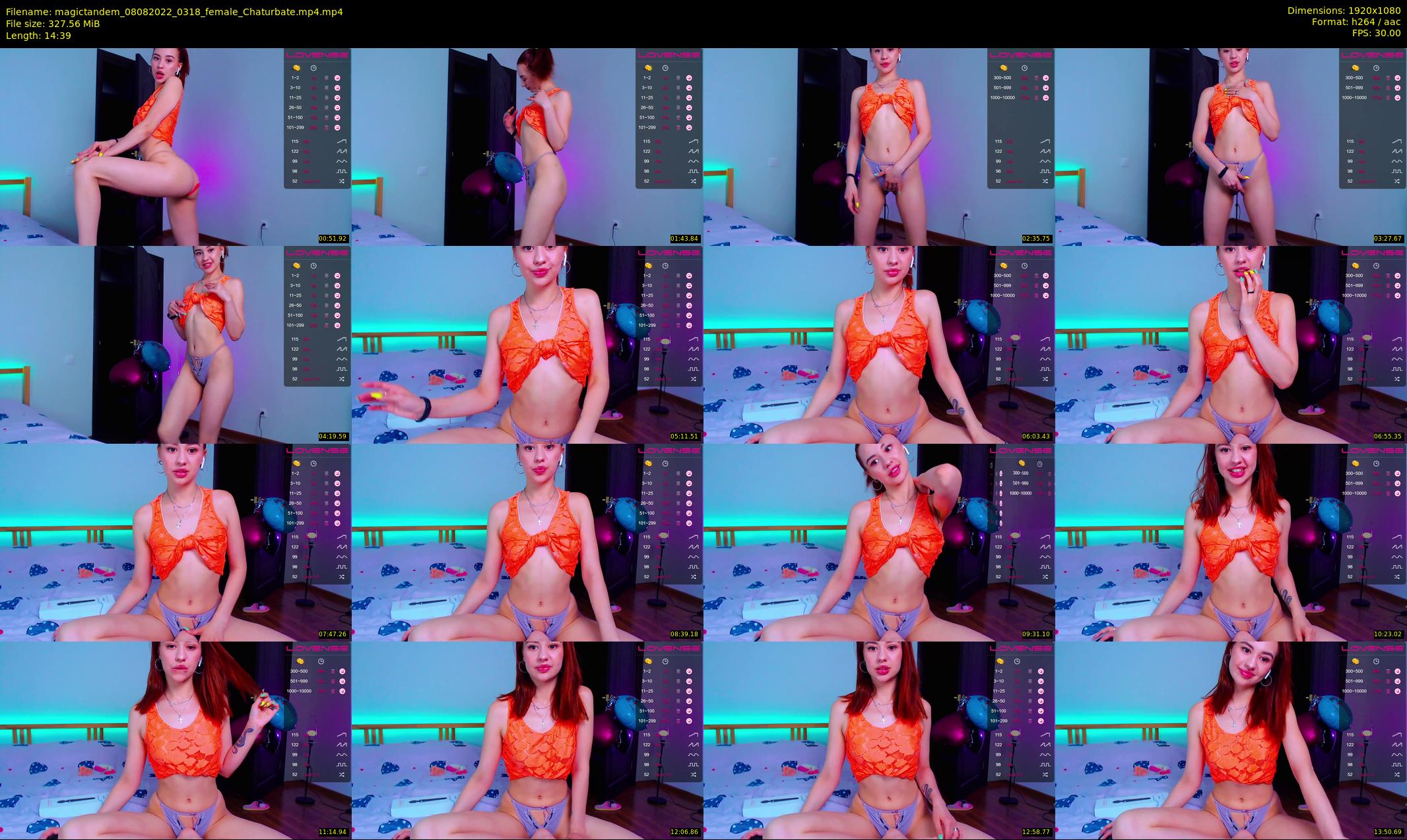 magictandem — 15 minute Chaturbate couple cam show recording, 1080p, Aug 8, 2022