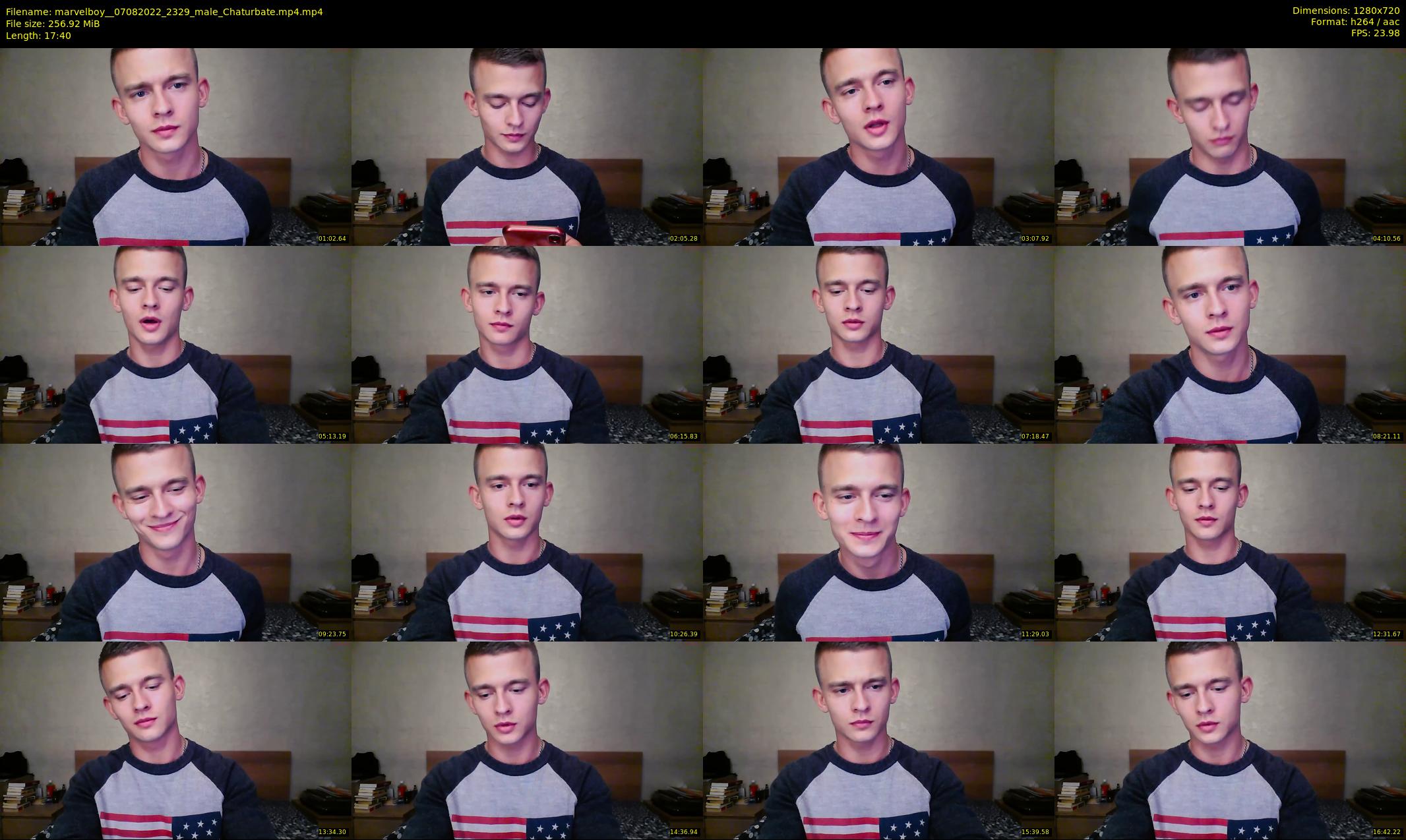 marvelboy_ — 18 minute Chaturbate male cam show recording, 720p, Aug 7, 2022