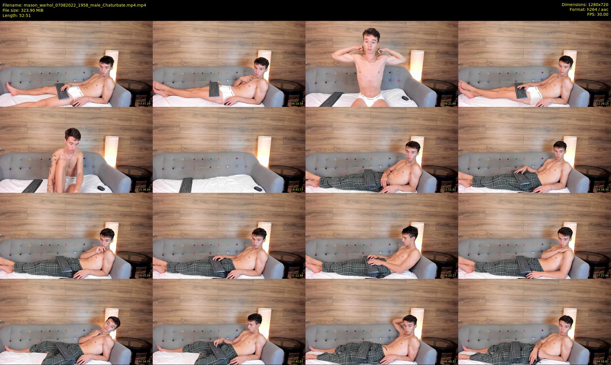 mason_warhol — 53 minute Chaturbate male cam show recording, 720p, Aug 7, 2022