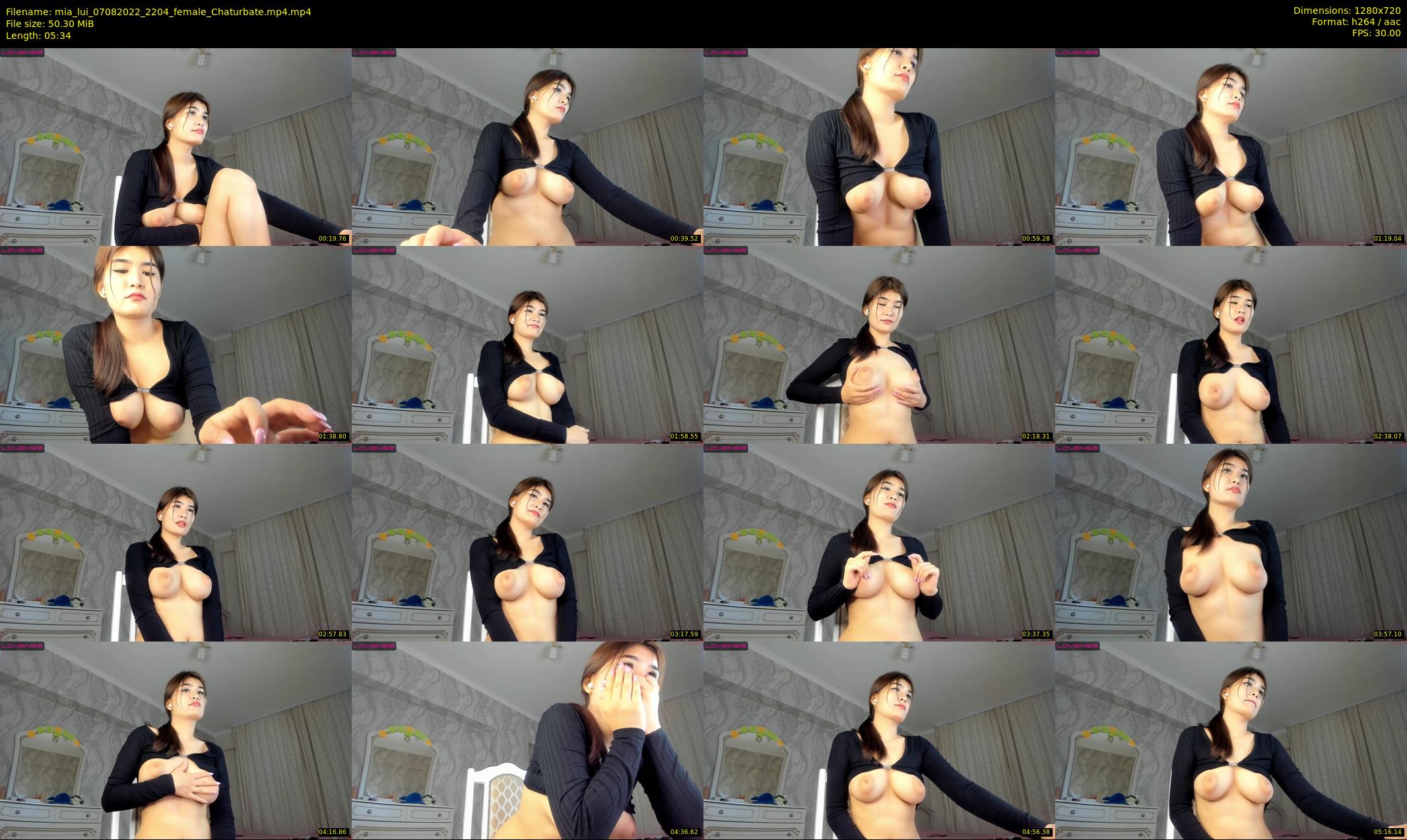 mia_lui — 6 minute Chaturbate female cam show recording, 720p, Aug 7, 2022