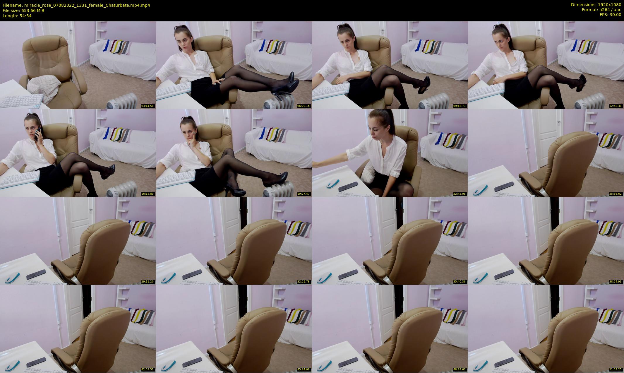 miracle_rose — 55 minute Chaturbate female cam show recording, 1080p, Aug 7, 2022