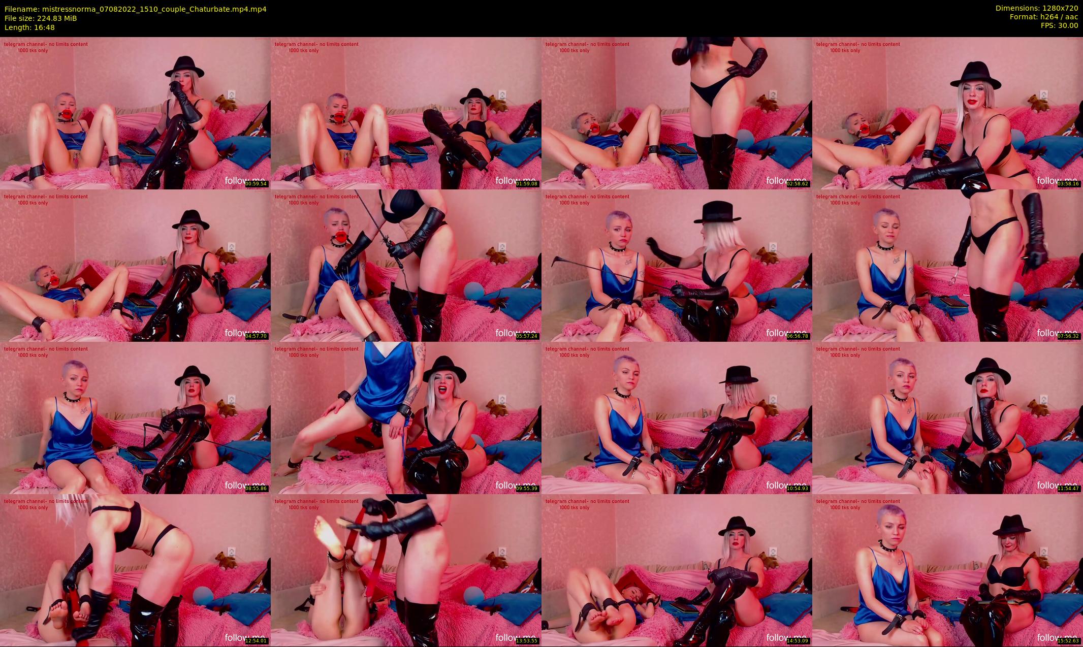 mistressnorma — 17 minute Chaturbate female cam show recording, 720p, Aug 7, 2022