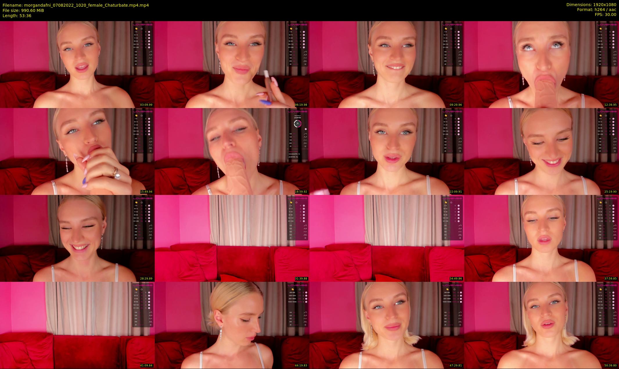morgandafni — 54 minute Chaturbate couple cam show recording, 1080p, Aug 7, 2022