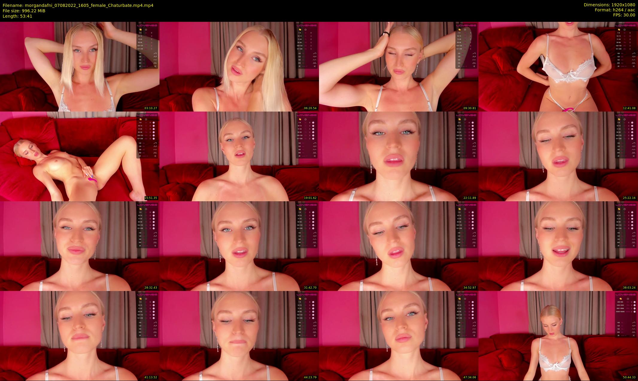 morgandafni — 54 minute Chaturbate couple cam show recording, 1080p, Aug 7, 2022