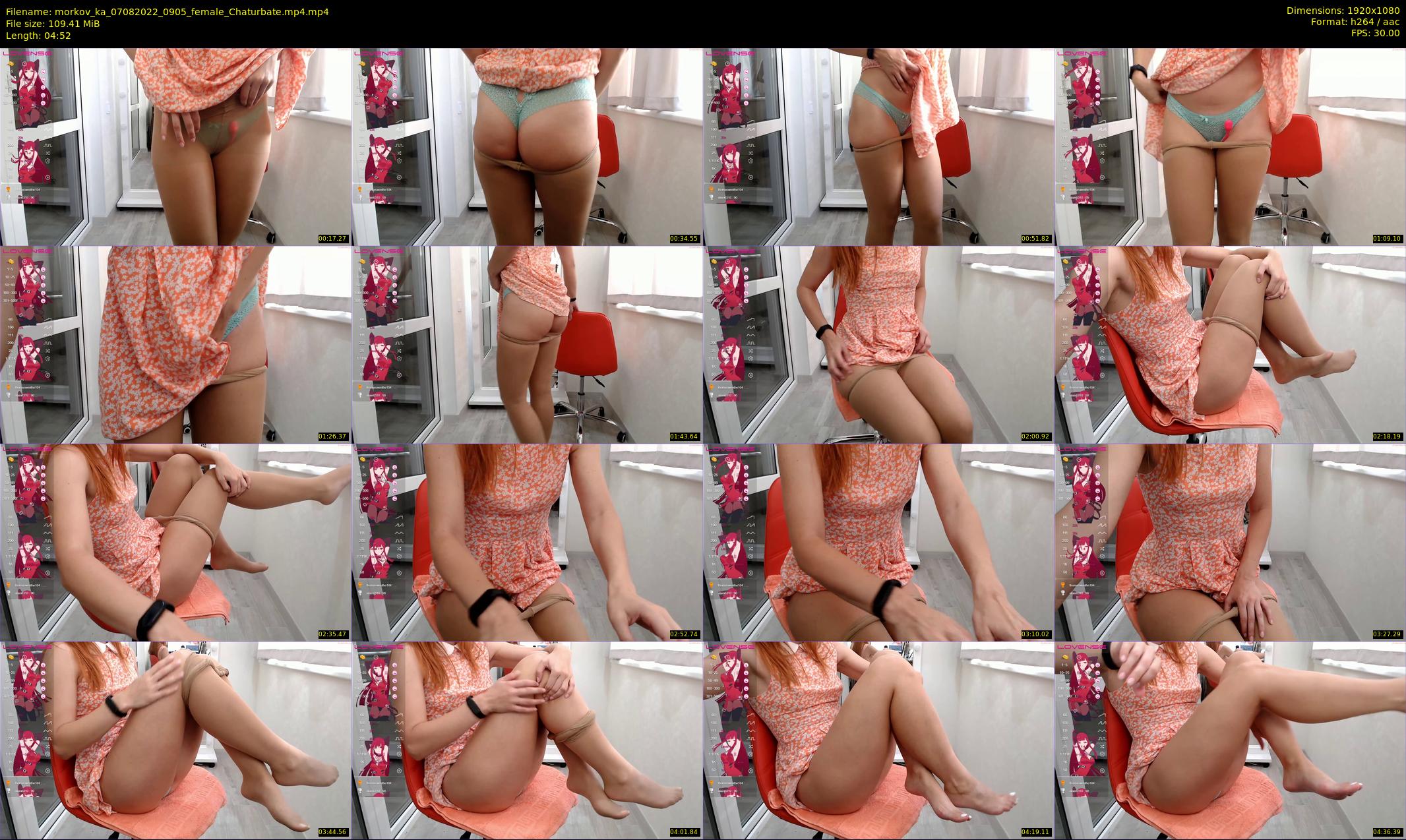 morkov_ka — 5 minute Chaturbate female cam show recording, 1080p, Aug 7, 2022