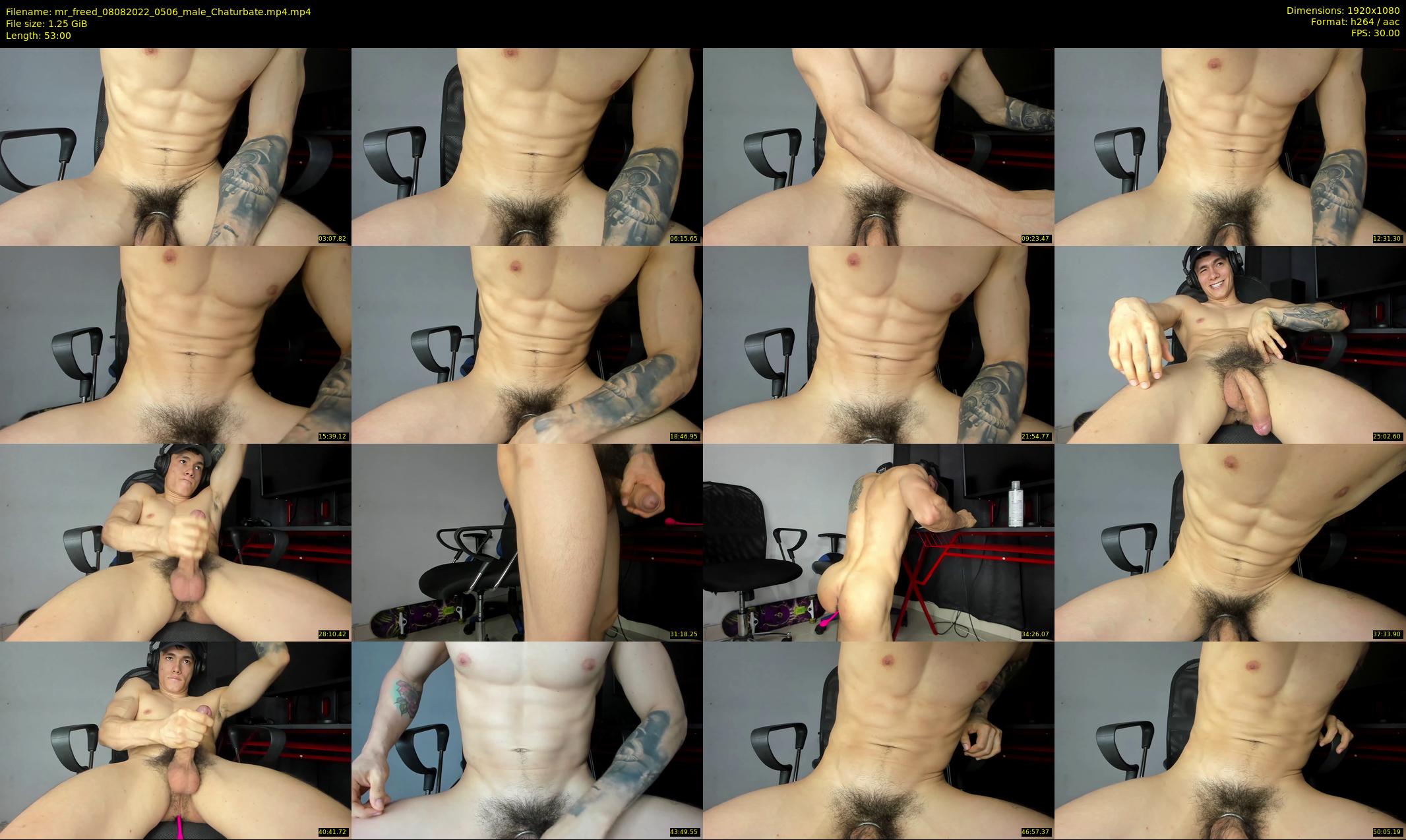 mr_freed — 53 minute Chaturbate male cam show recording, 1080p, Aug 8, 2022
