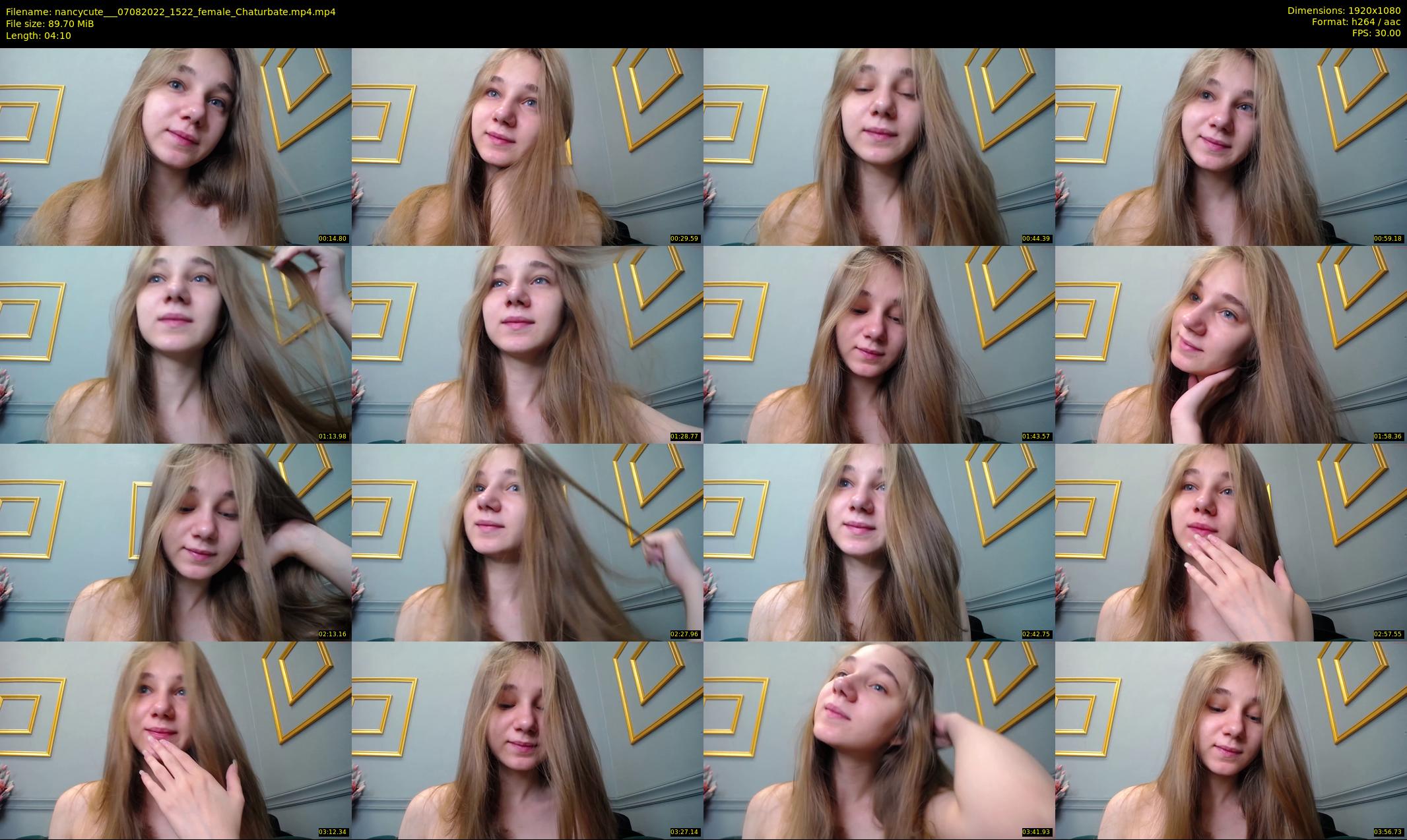 nancycute__ — 5 minute Chaturbate female cam show recording, 1080p, Aug 7, 2022