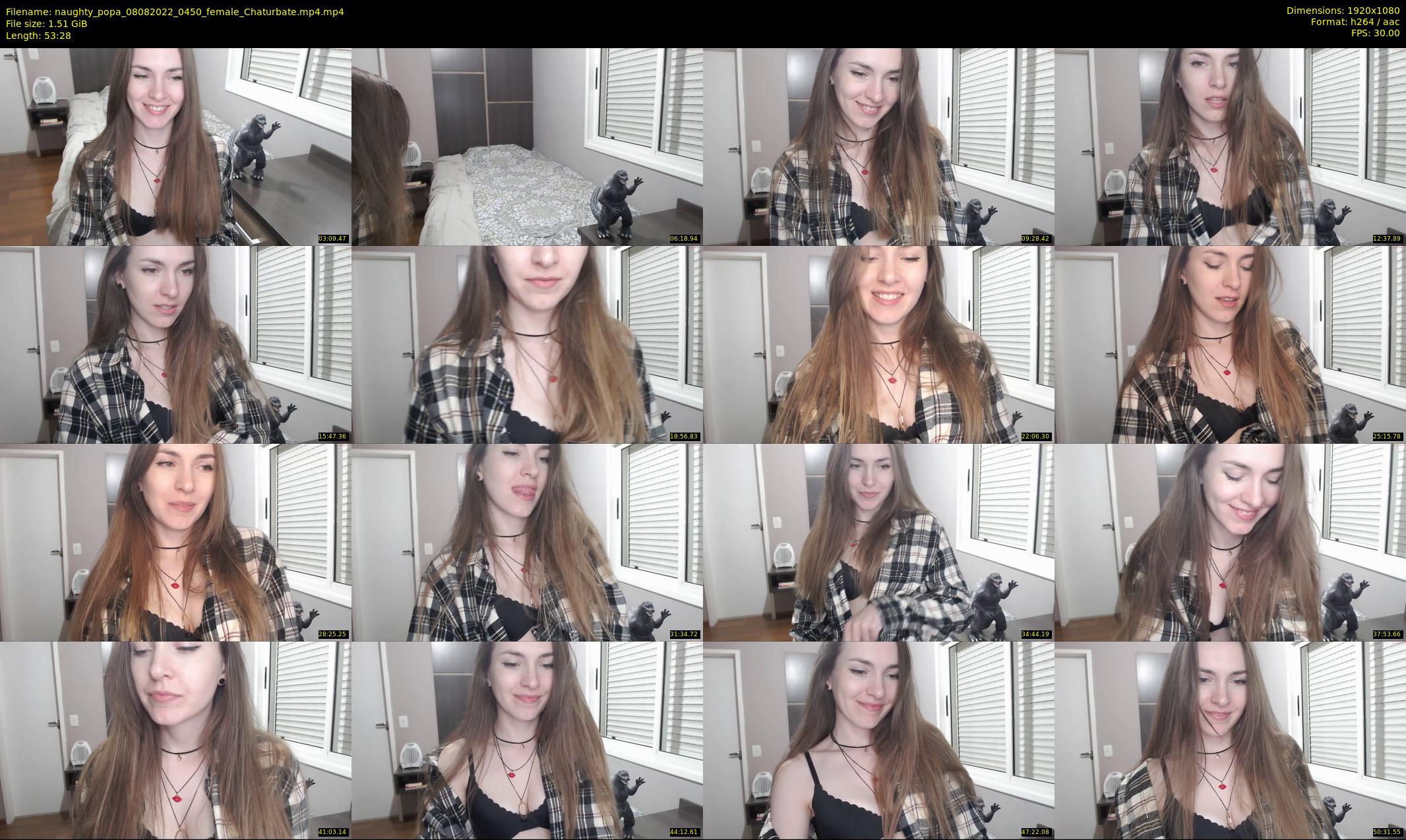 naughty_popa — 54 minute Chaturbate female cam show recording, 1080p, Aug 8, 2022