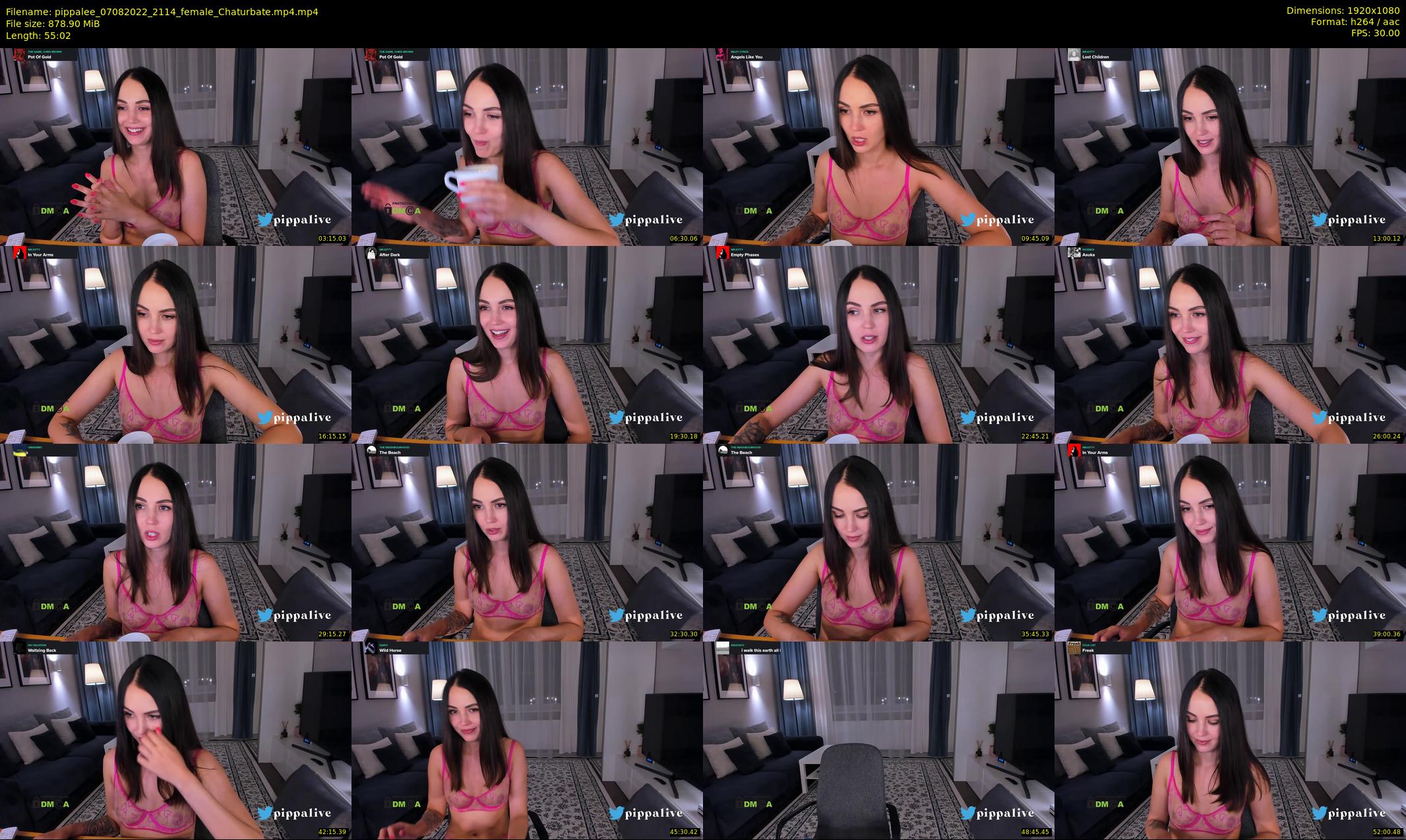 pippalee — 56 minute Chaturbate female cam show recording, 1080p, Aug 7, 2022