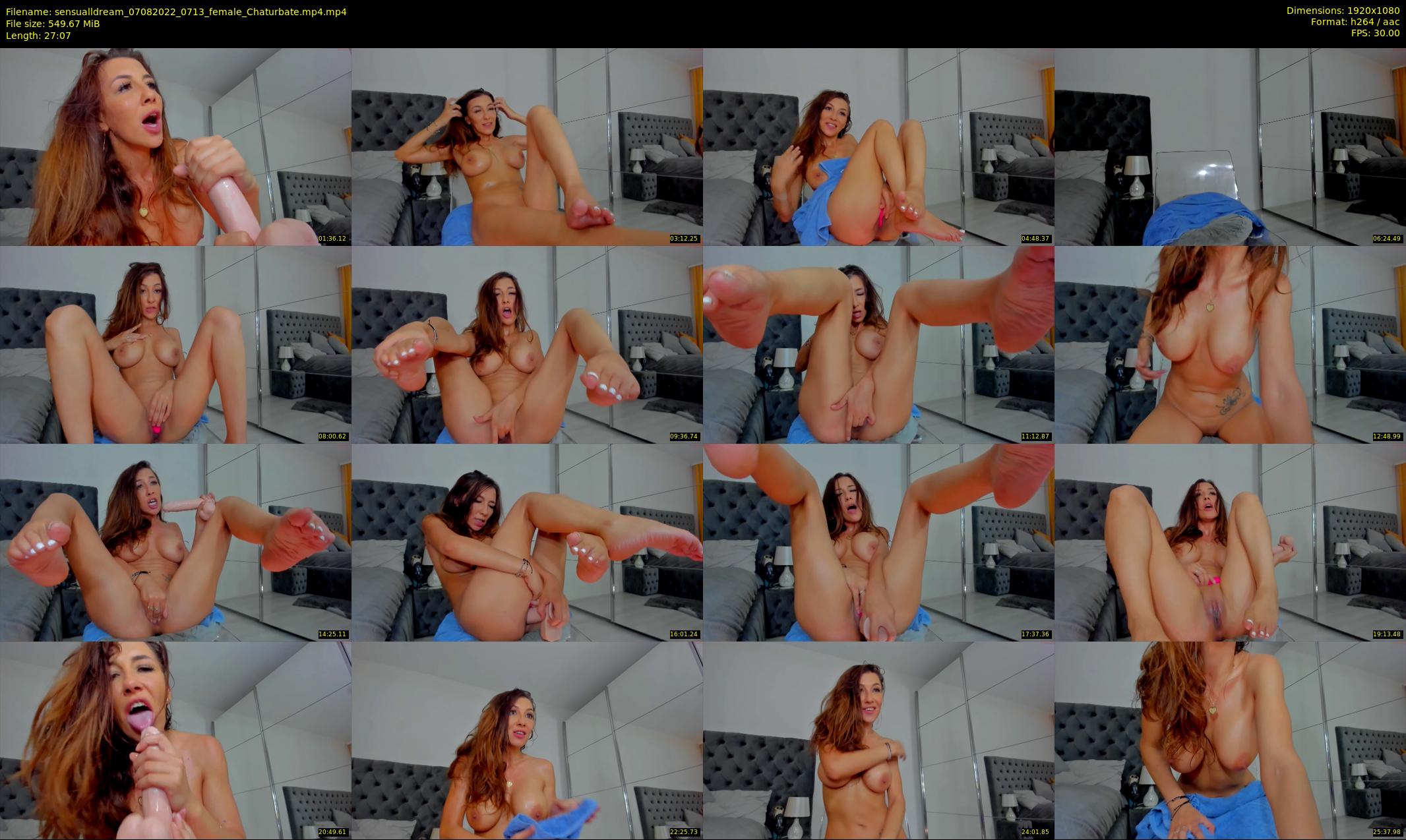 sensualldream — 28 minute Chaturbate female cam show recording, 1080p, Aug 7, 2022
