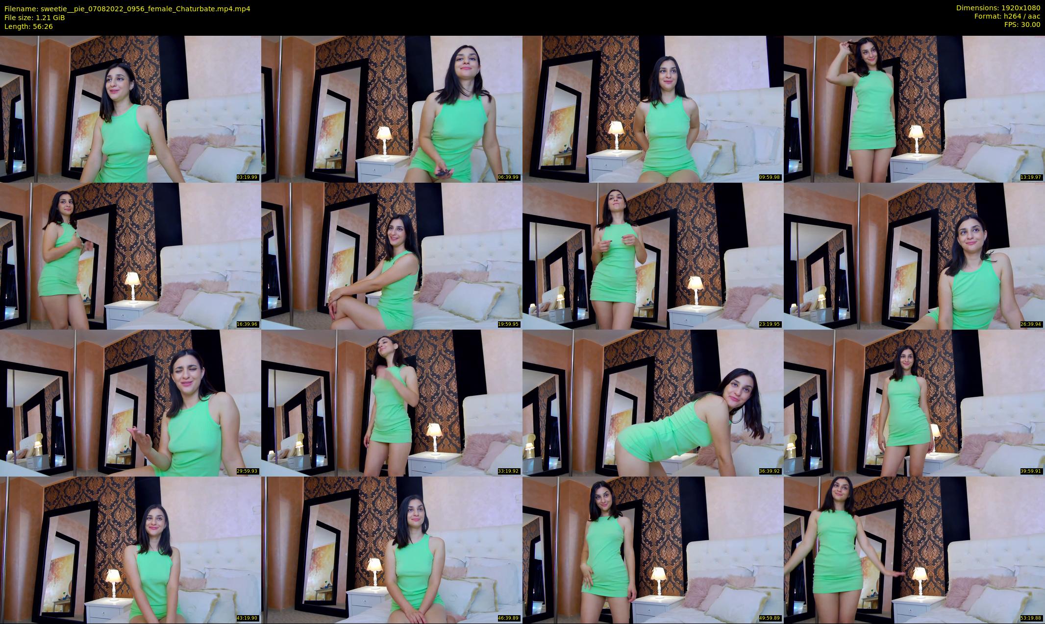 sweetie__pie — 57 minute Chaturbate female cam show recording, 1080p, Aug 7, 2022