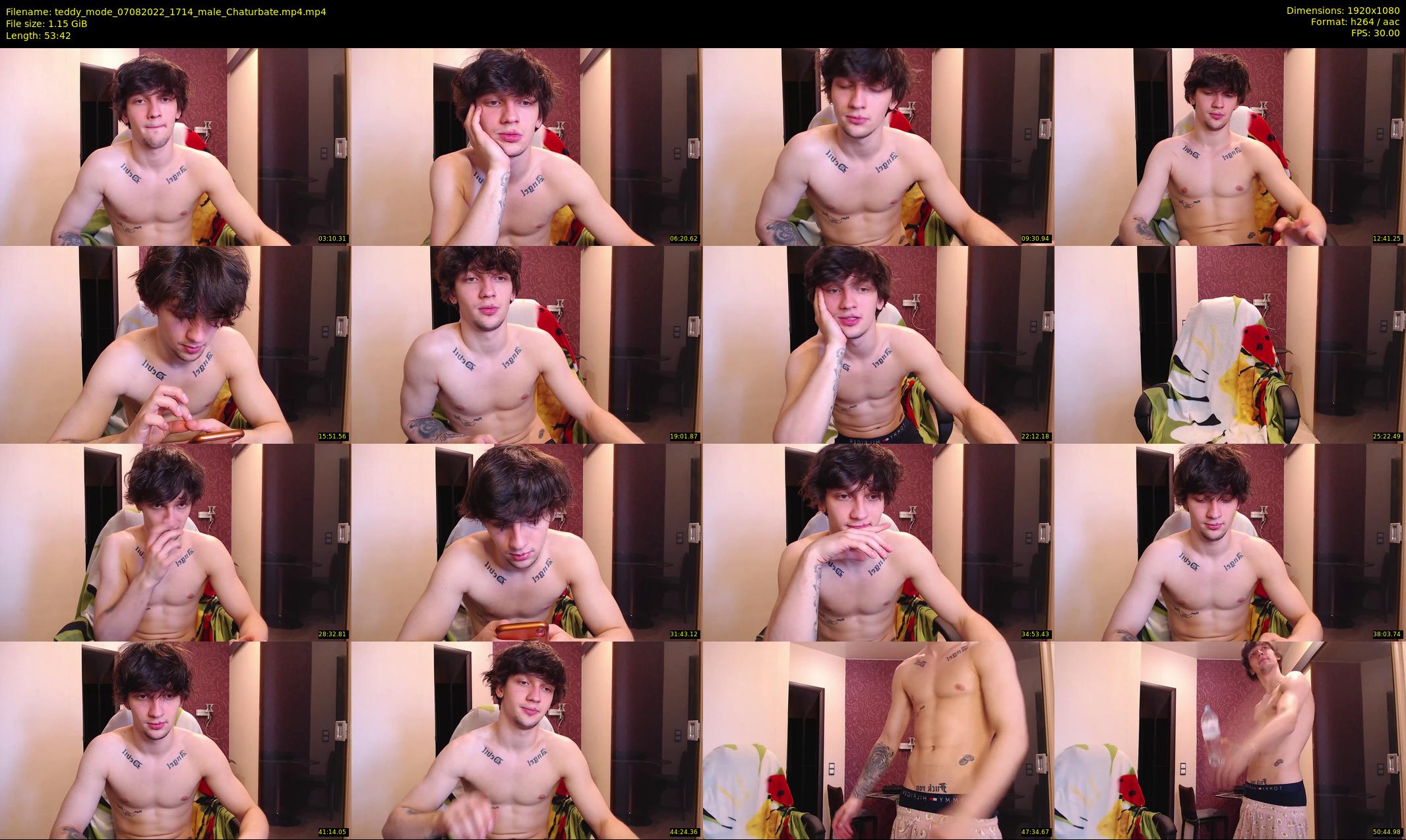 teddy_mode — 54 minute Chaturbate couple cam show recording, 1080p, Aug 7, 2022
