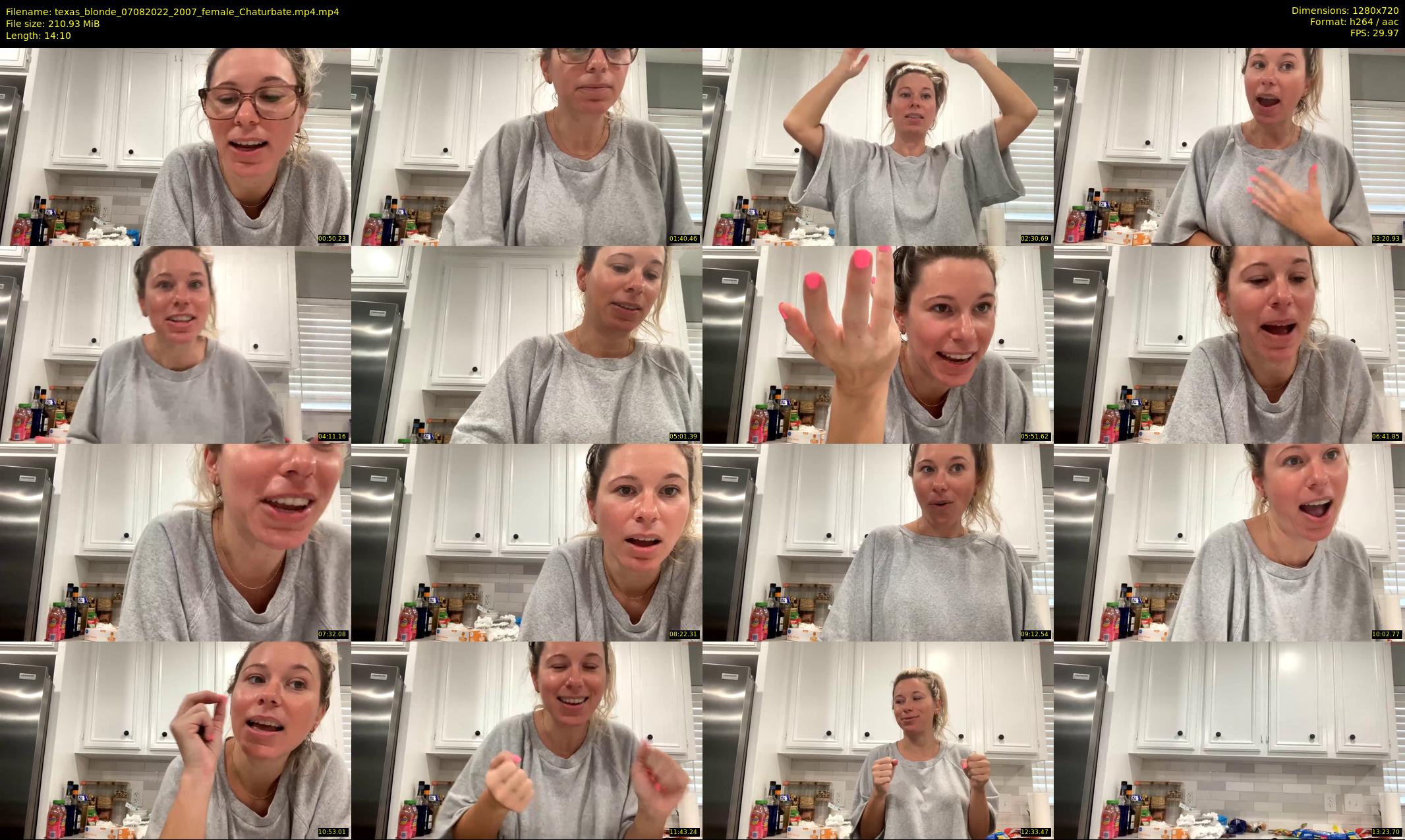 texas_blonde — 15 minute Chaturbate female cam show recording, 720p, Aug 7, 2022
