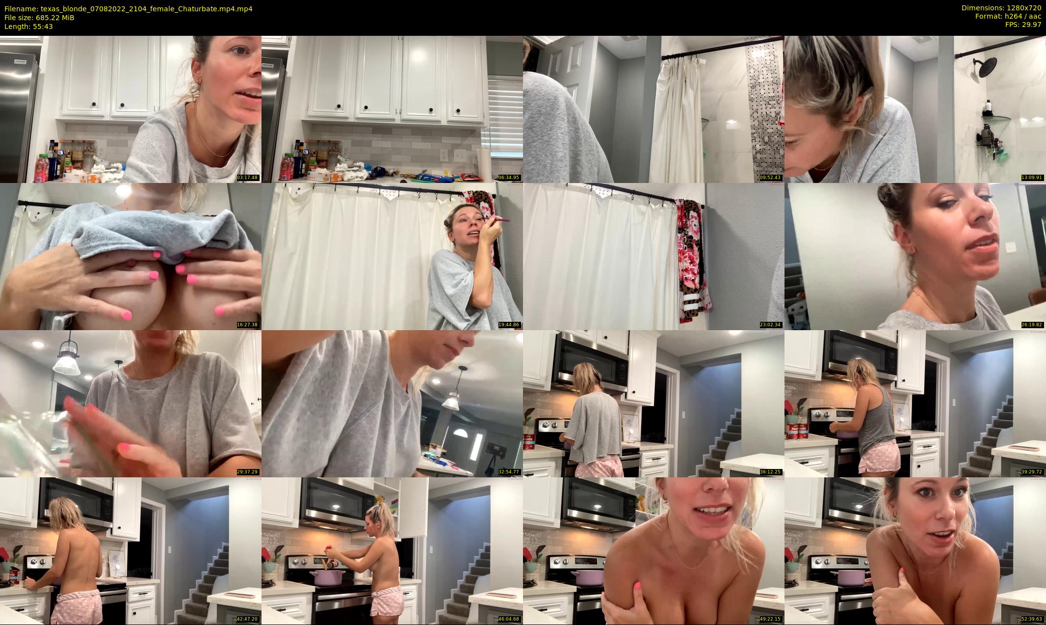 texas_blonde — 56 minute Chaturbate female cam show recording, 720p, Aug 7, 2022