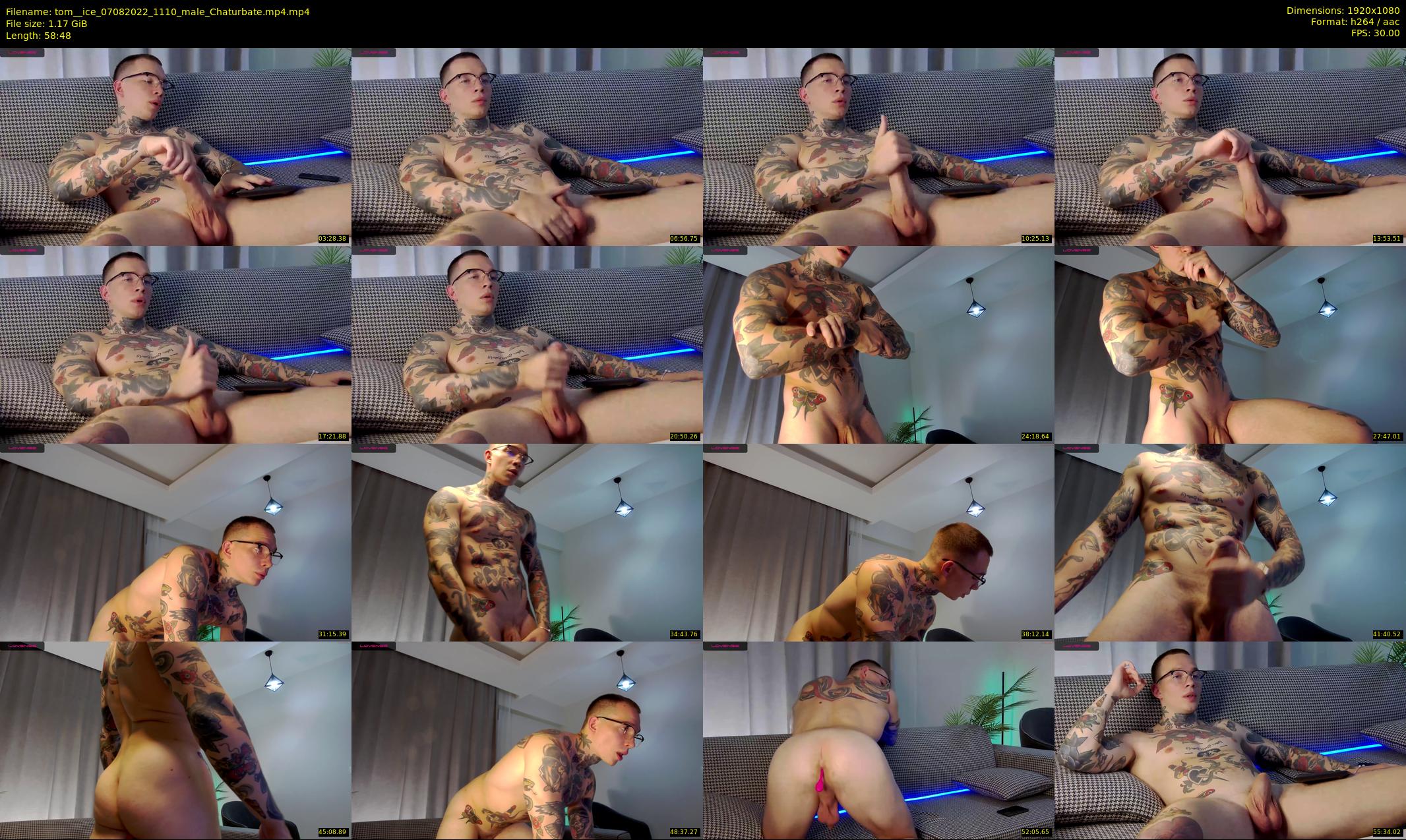 tom__ice — 59 minute Chaturbate male cam show recording, 1080p, Aug 7, 2022