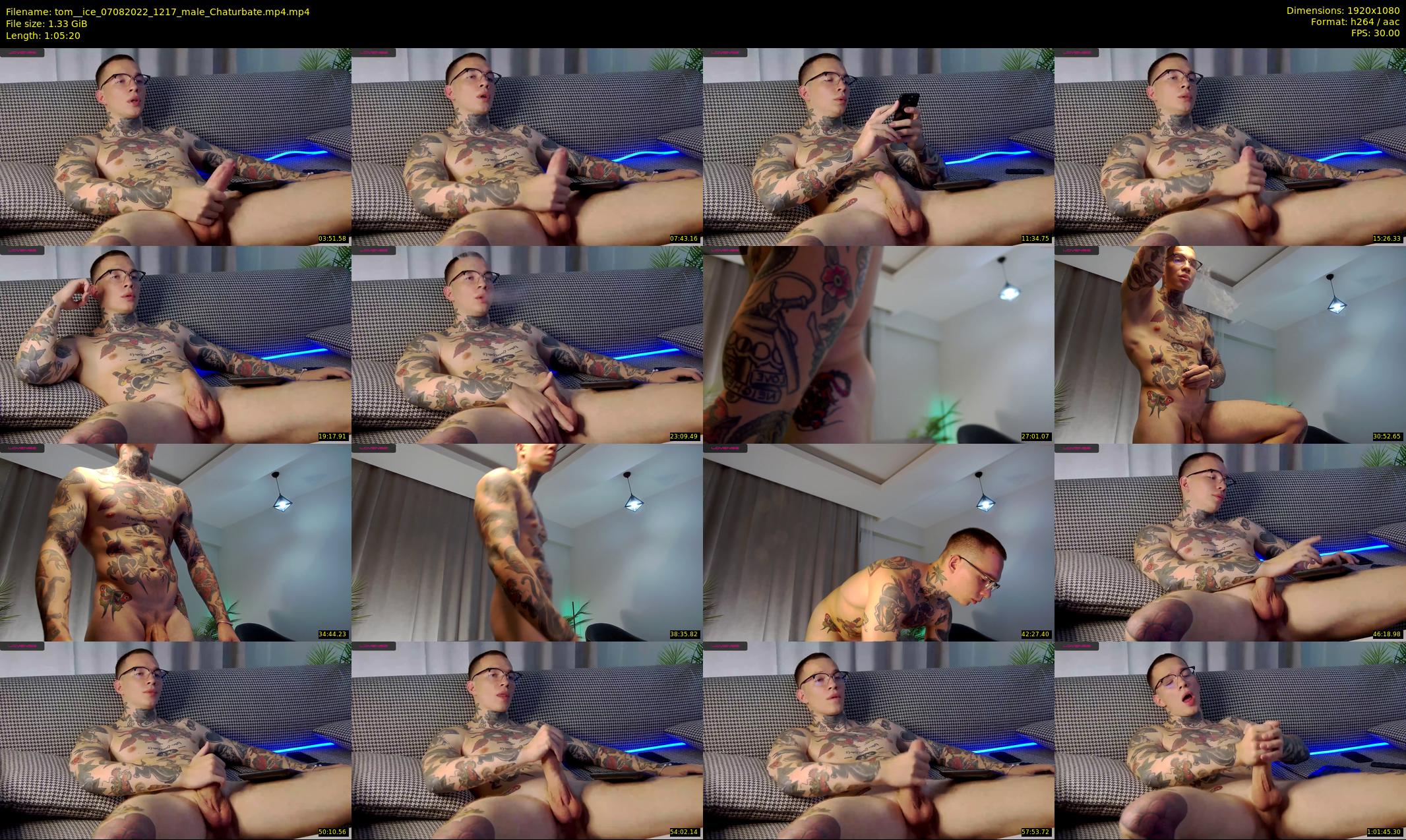 tom__ice — 66 minute Chaturbate male cam show recording, 1080p, Aug 7, 2022
