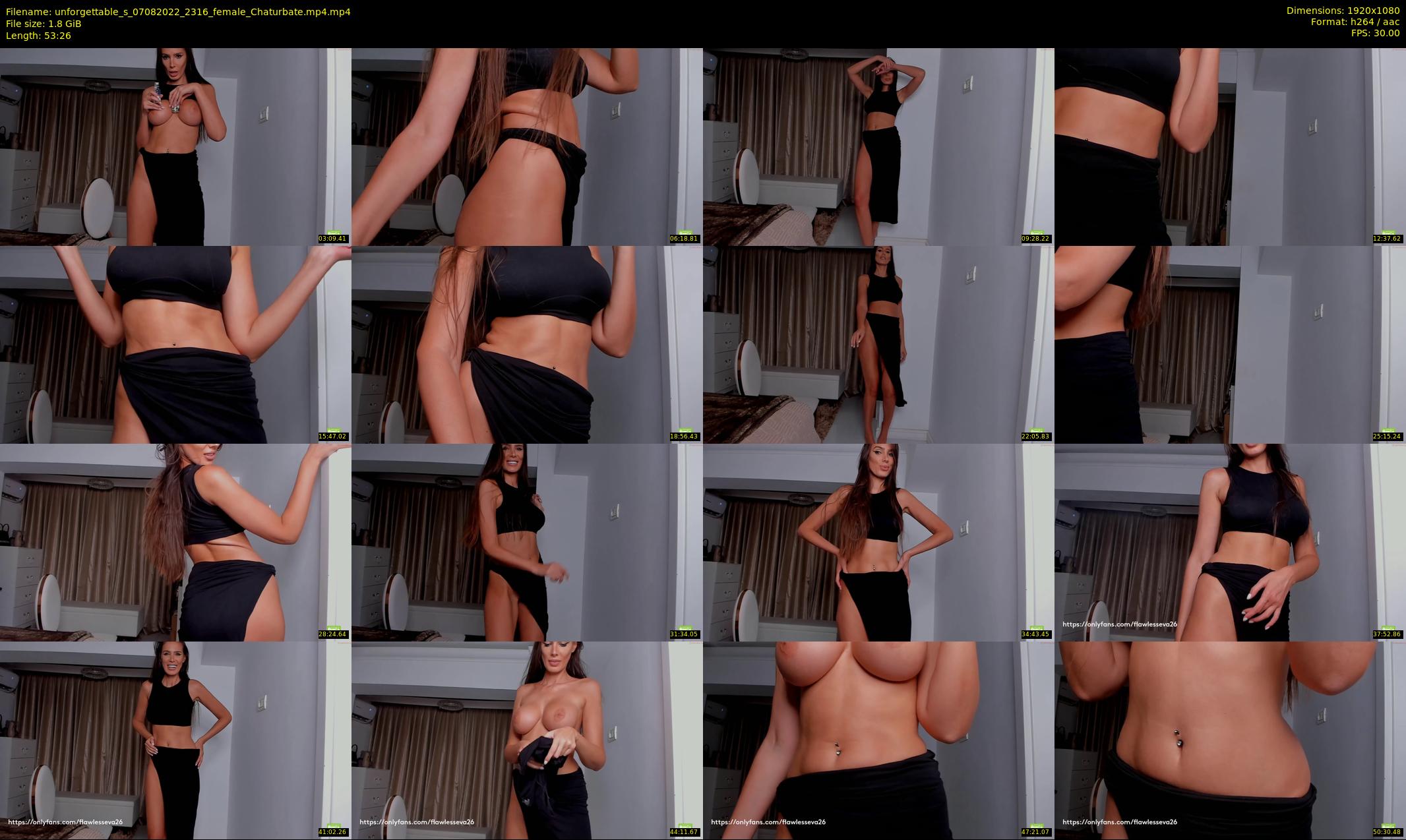 unforgettable_s — 54 minute Chaturbate female cam show recording, 1080p, Aug 7, 2022