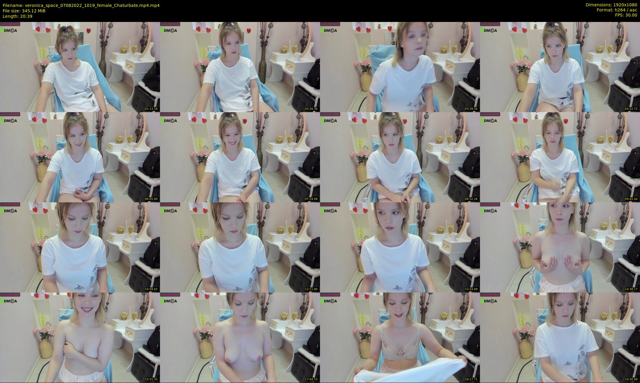 veronica_space — 21 minute Chaturbate female cam show recording, 1080p, Aug 7, 2022