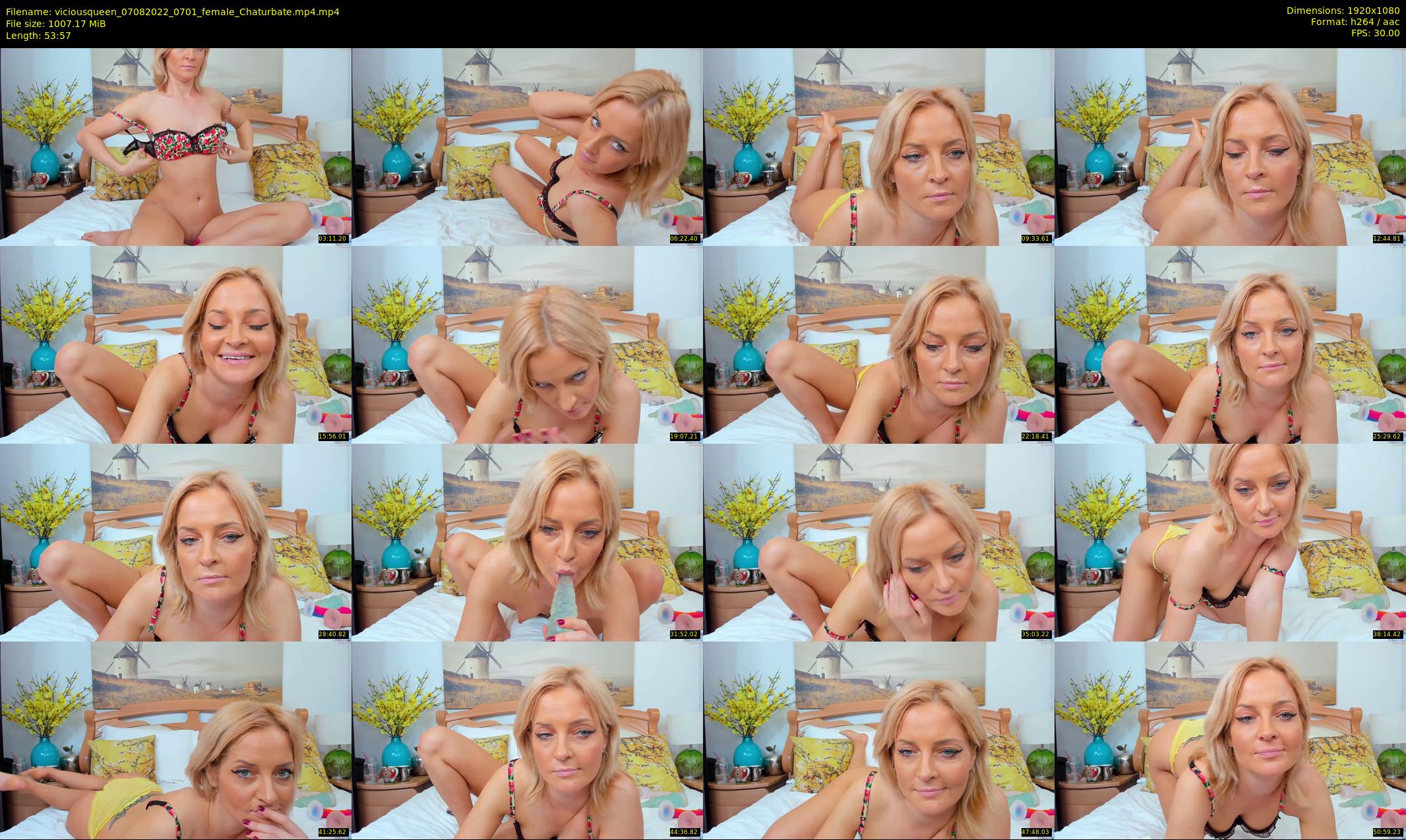 viciousqueen — 54 minute Chaturbate female cam show recording, 1080p, Aug 7, 2022
