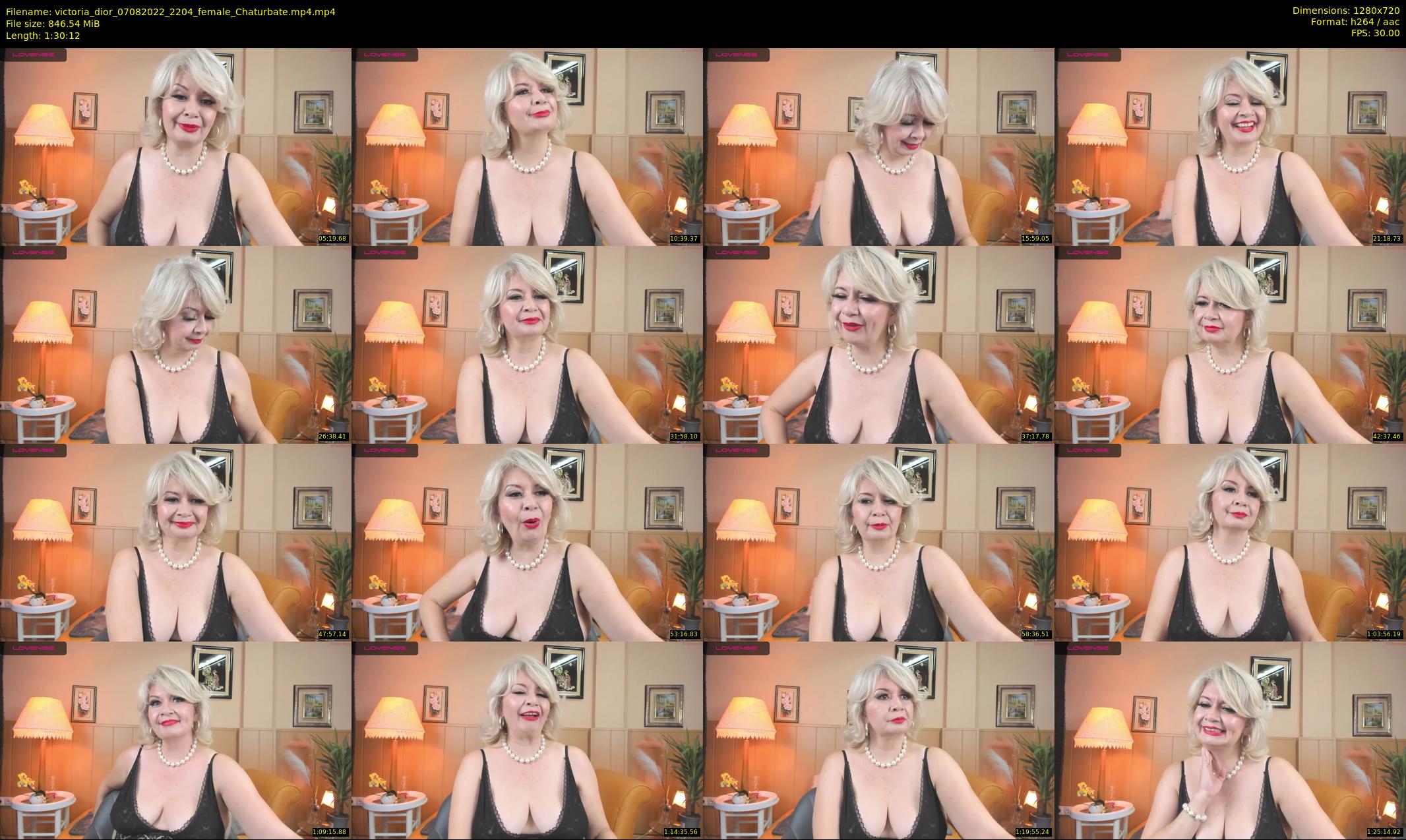 victoria_dior — 91 minute Chaturbate female cam show recording, 720p, Aug 7, 2022