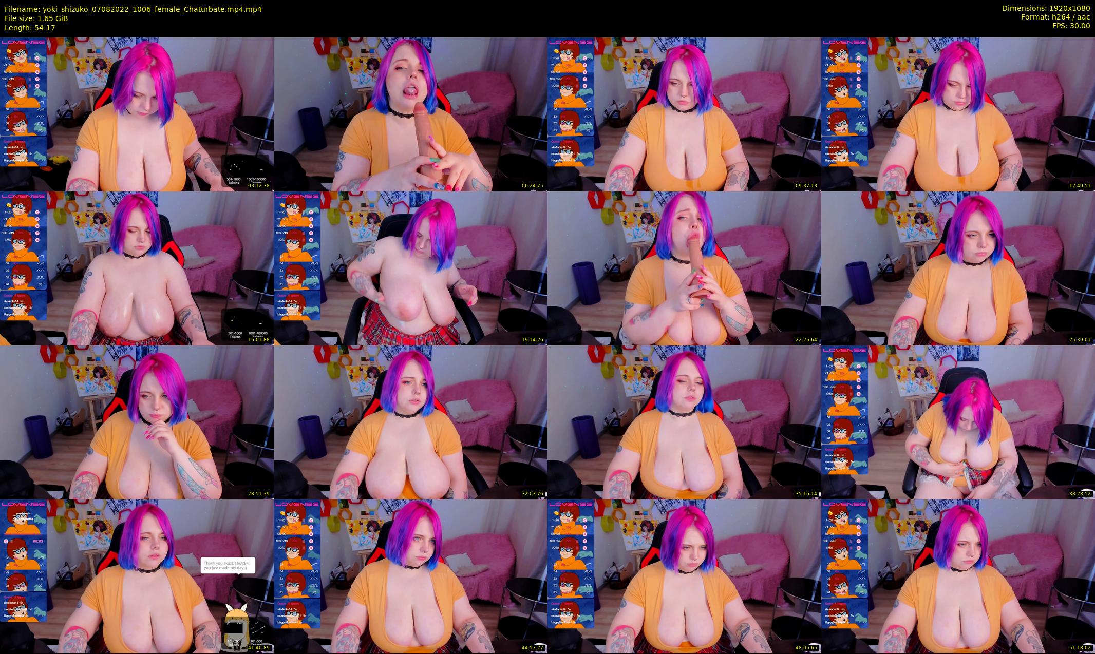 yoki_shizuko — 55 minute Chaturbate female cam show recording, 1080p, Aug 7, 2022