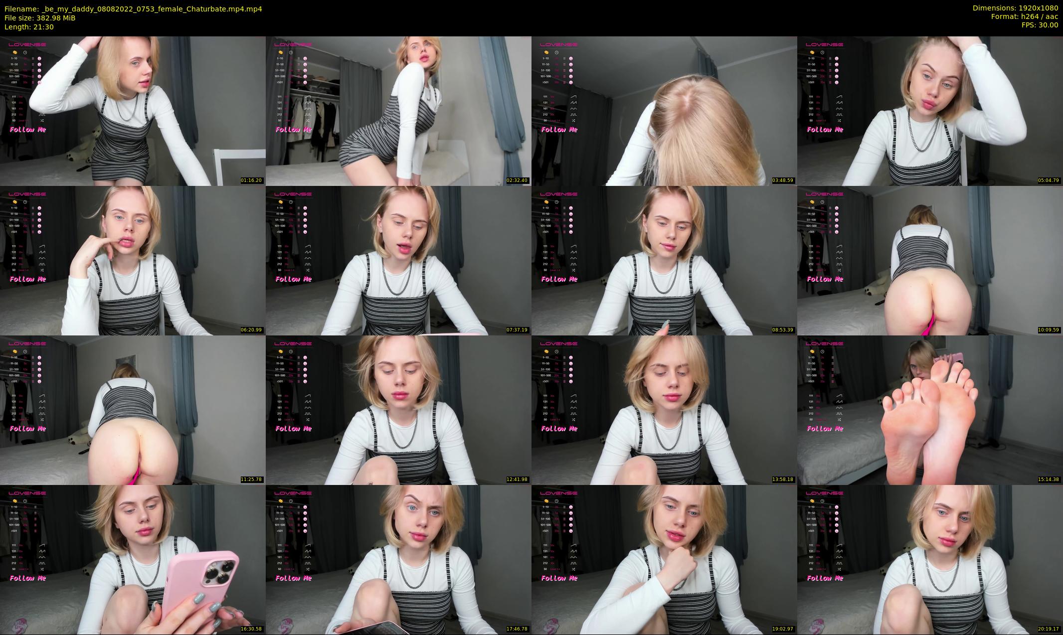 _be_my_daddy — 22 minute Chaturbate female cam show recording, 1080p, Aug 8, 2022