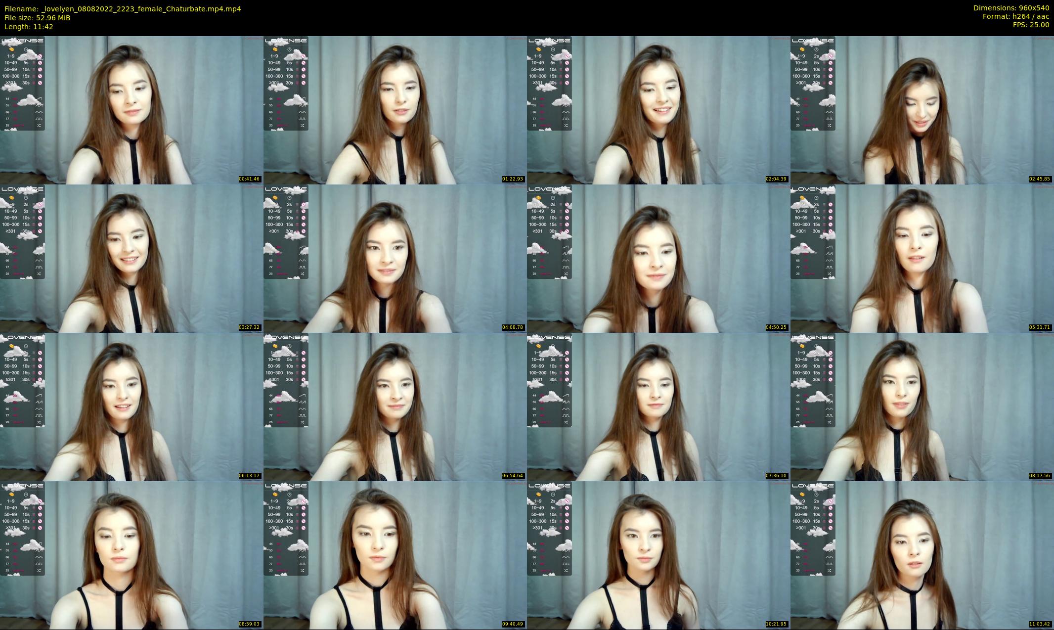 _lovelyen — 12 minute Chaturbate female cam show recording, 480p, Aug 8, 2022