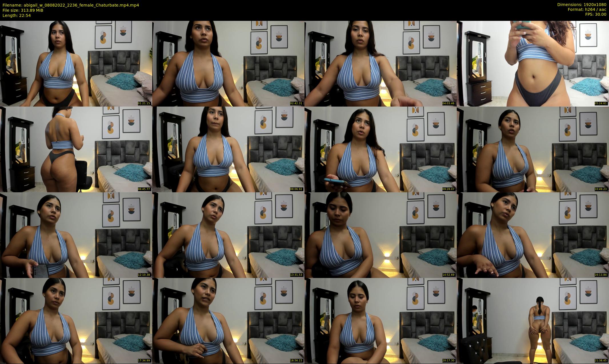 abigail_w — 23 minute Chaturbate female cam show recording, 1080p, Aug 8, 2022