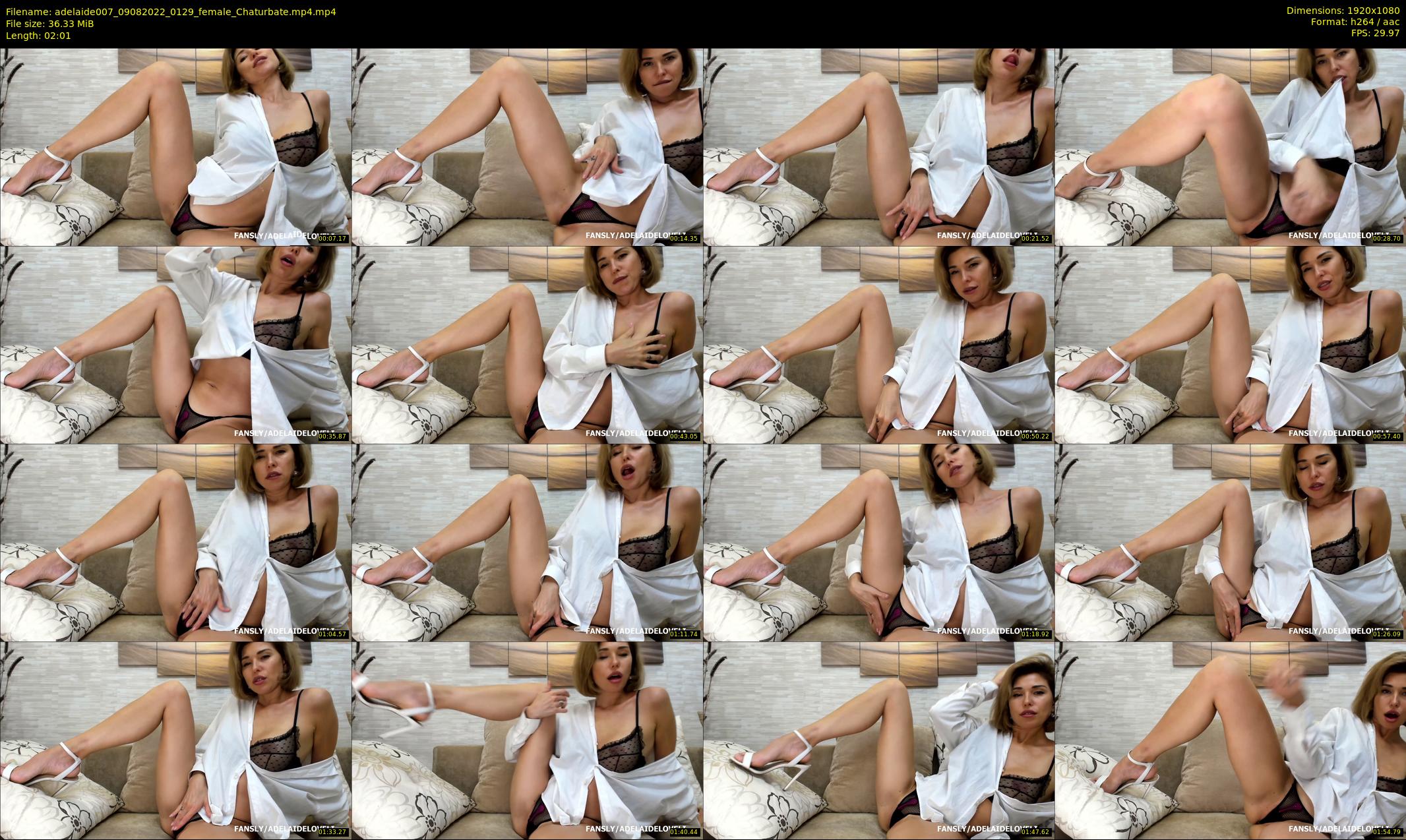 adelaide007 — 3 minute Chaturbate female cam show recording, 1080p, Aug 9, 2022