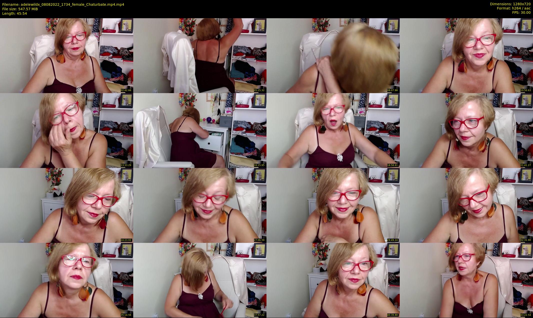 adelewildx — 46 minute Chaturbate female cam show recording, 720p, Aug 8, 2022