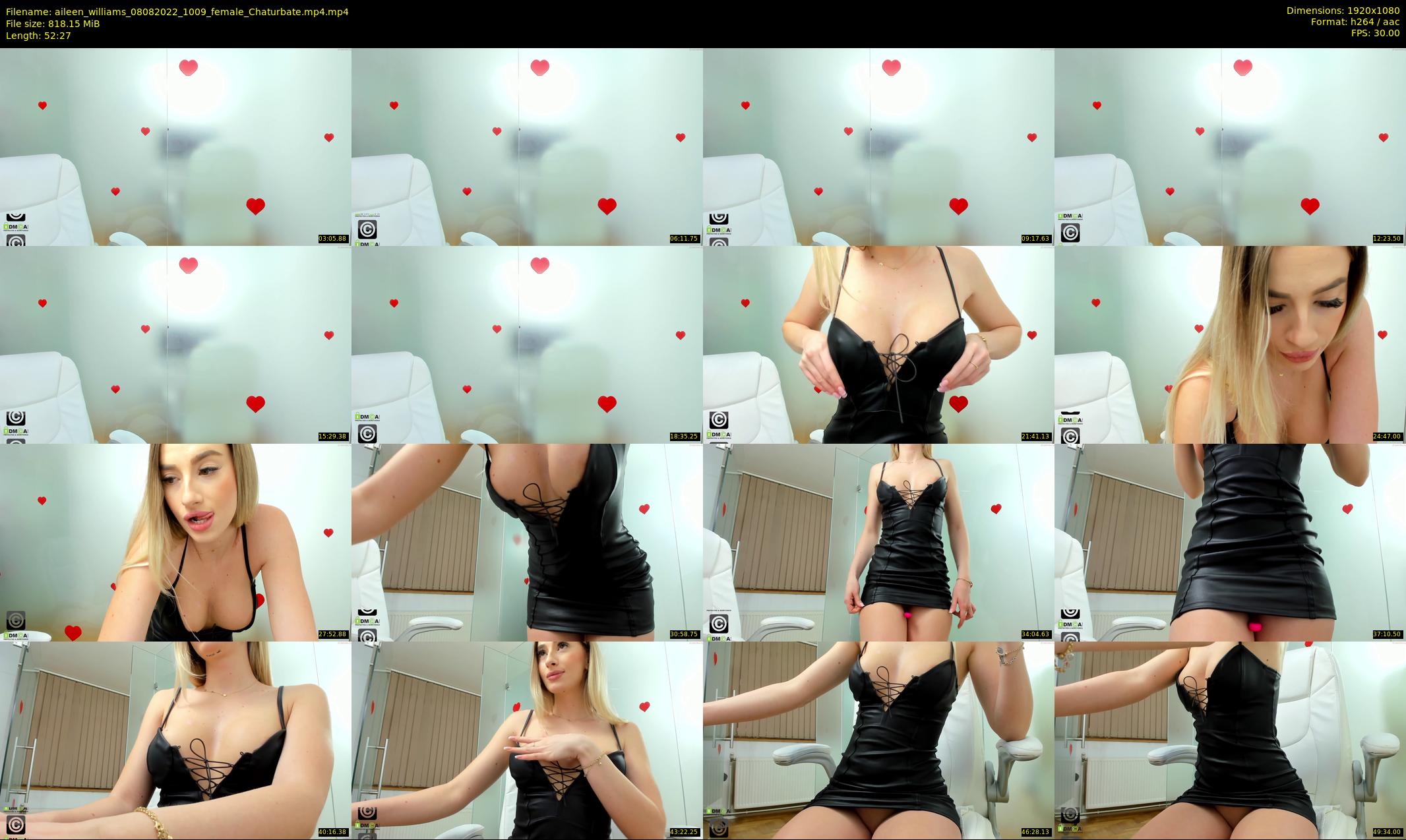 aileen_williams — 53 minute Chaturbate female cam show recording, 1080p, Aug 8, 2022