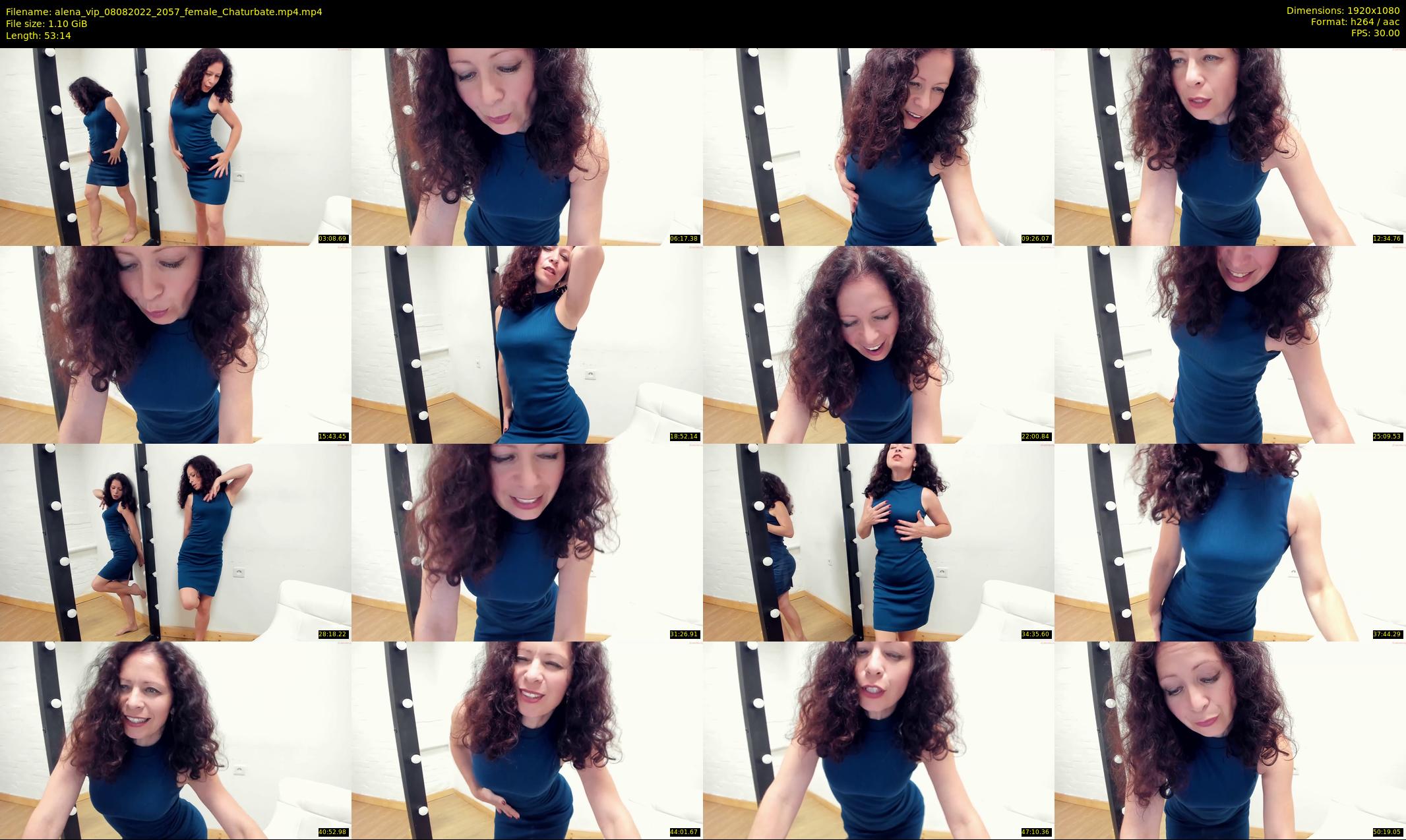 alena_vip — 54 minute Chaturbate female cam show recording, 1080p, Aug 8, 2022