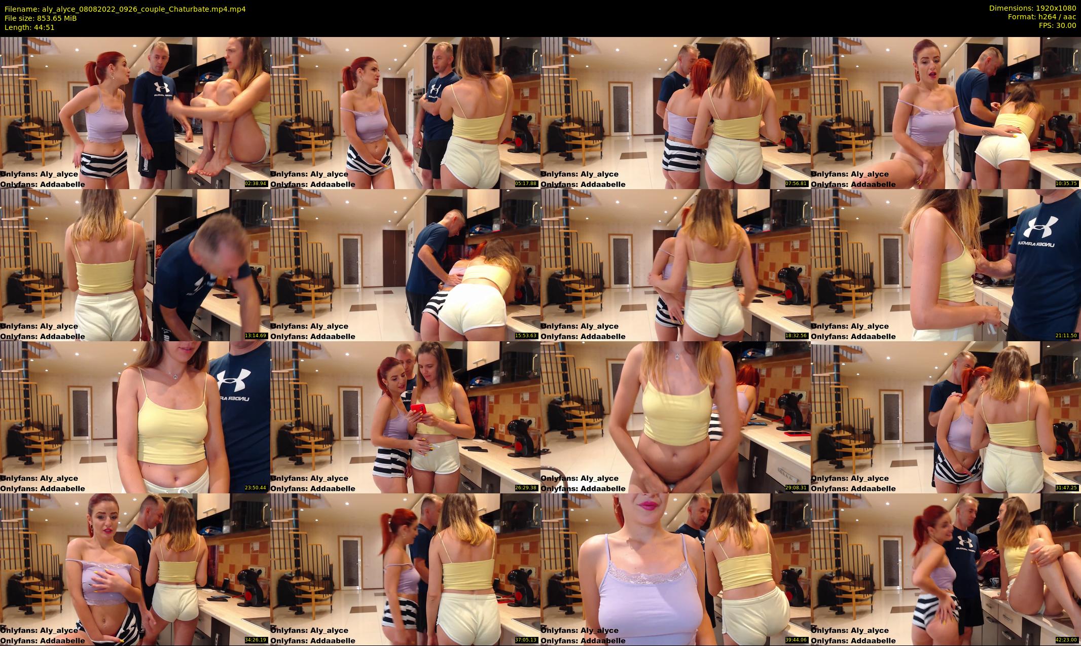 aly_alyce — 45 minute Chaturbate female cam show recording, 1080p, Aug 8, 2022