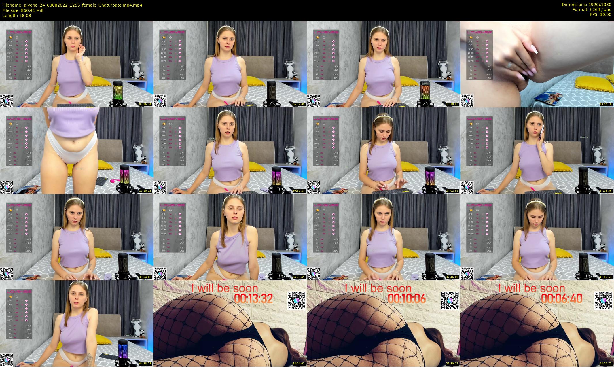 alyona_24 — 59 minute Chaturbate female cam show recording, 1080p, Aug 8, 2022