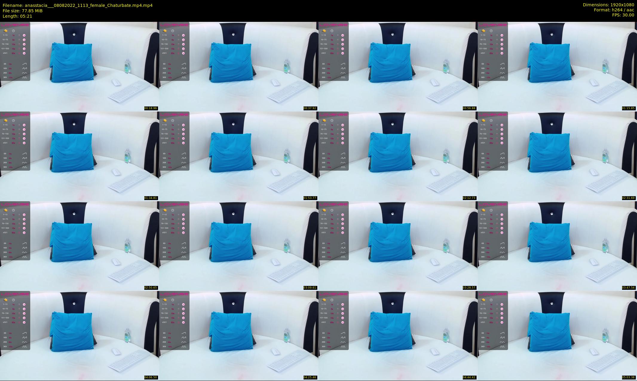 anasstacia__ — 6 minute Chaturbate female cam show recording, 1080p, Aug 8, 2022