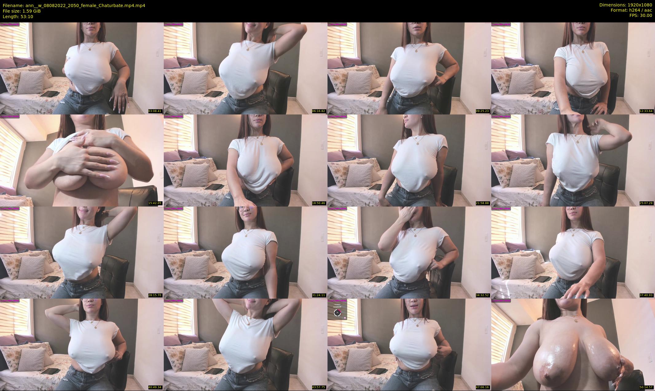 ann__w — 54 minute Chaturbate female cam show recording, 1080p, Aug 8, 2022