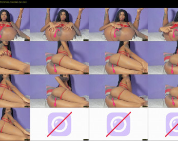 aprillebony — 4 minute Chaturbate female cam show recording, 720p, Aug 9, 2022