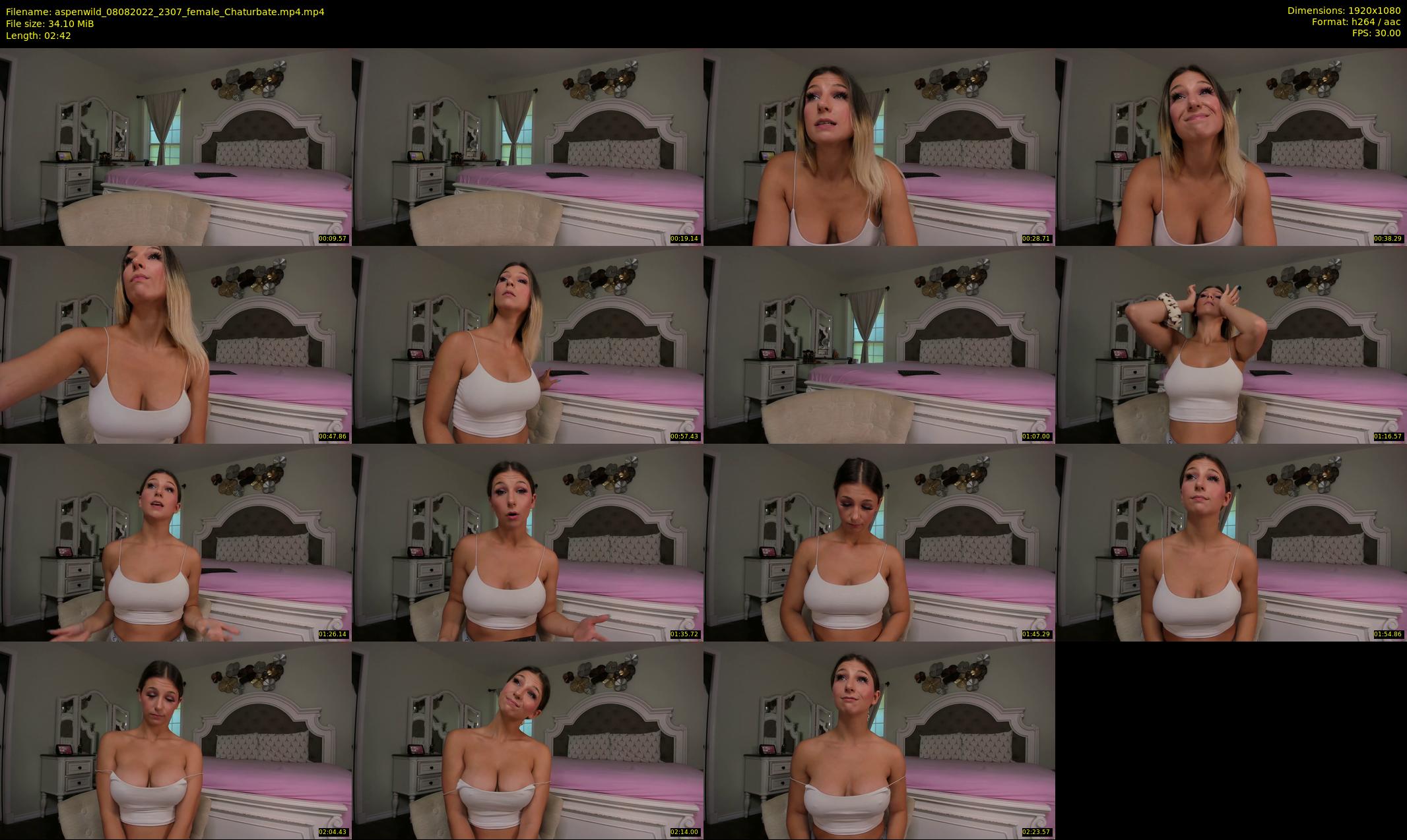 aspenwild — 3 minute Chaturbate female cam show recording, 1080p, Aug 8, 2022
