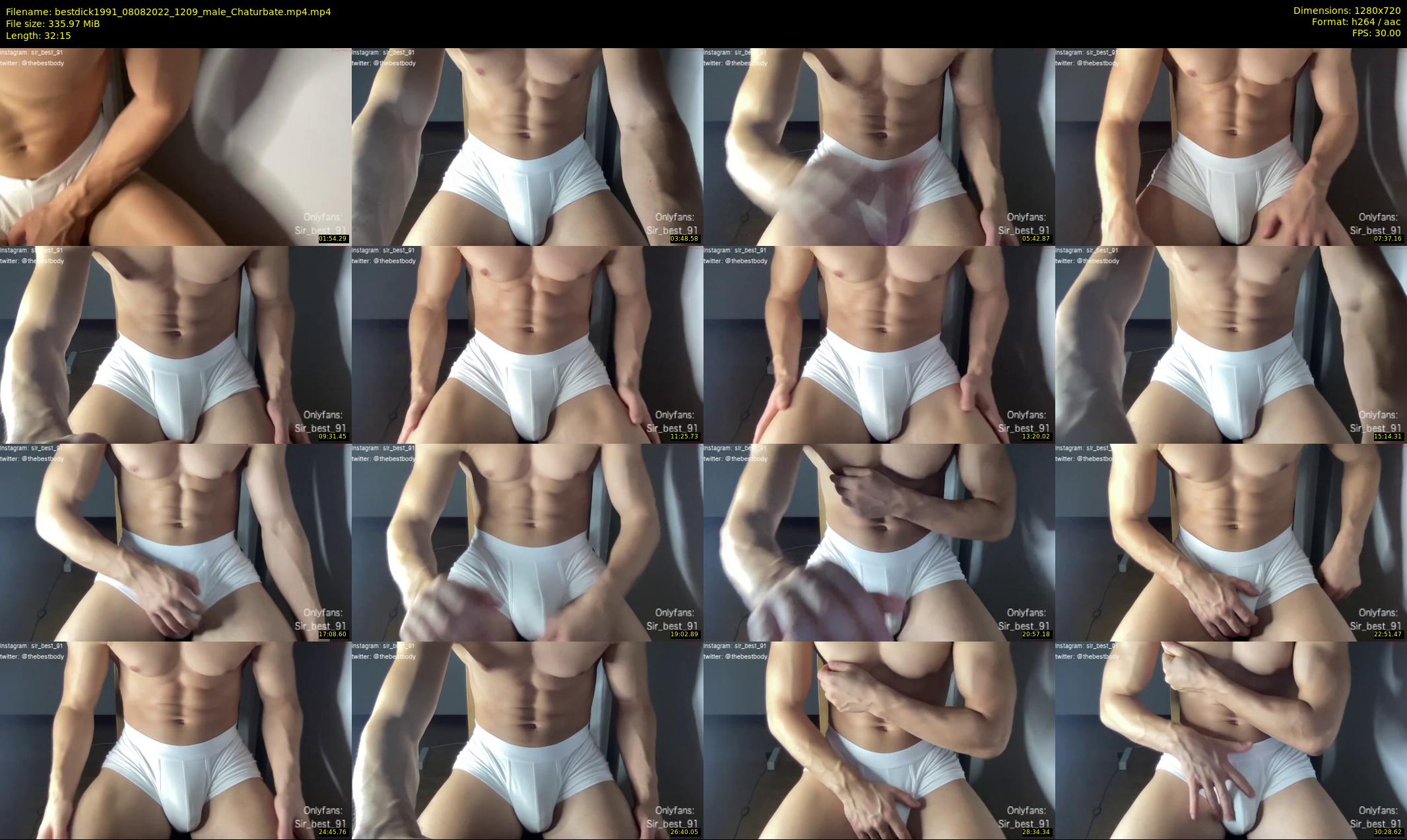 bestdick1991 — 33 minute Chaturbate male cam show recording, 720p, Aug 8, 2022
