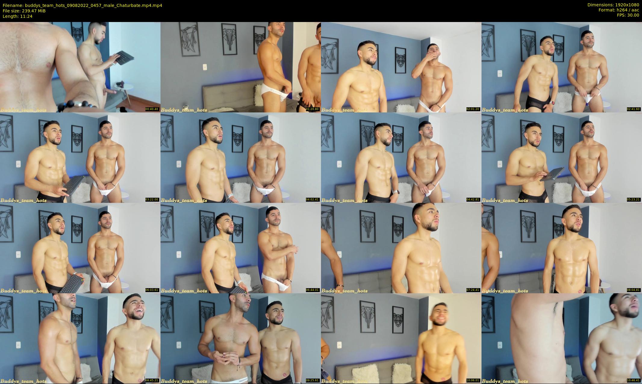buddys_team_hots — 12 minute Chaturbate couple cam show recording, 1080p, Aug 9, 2022