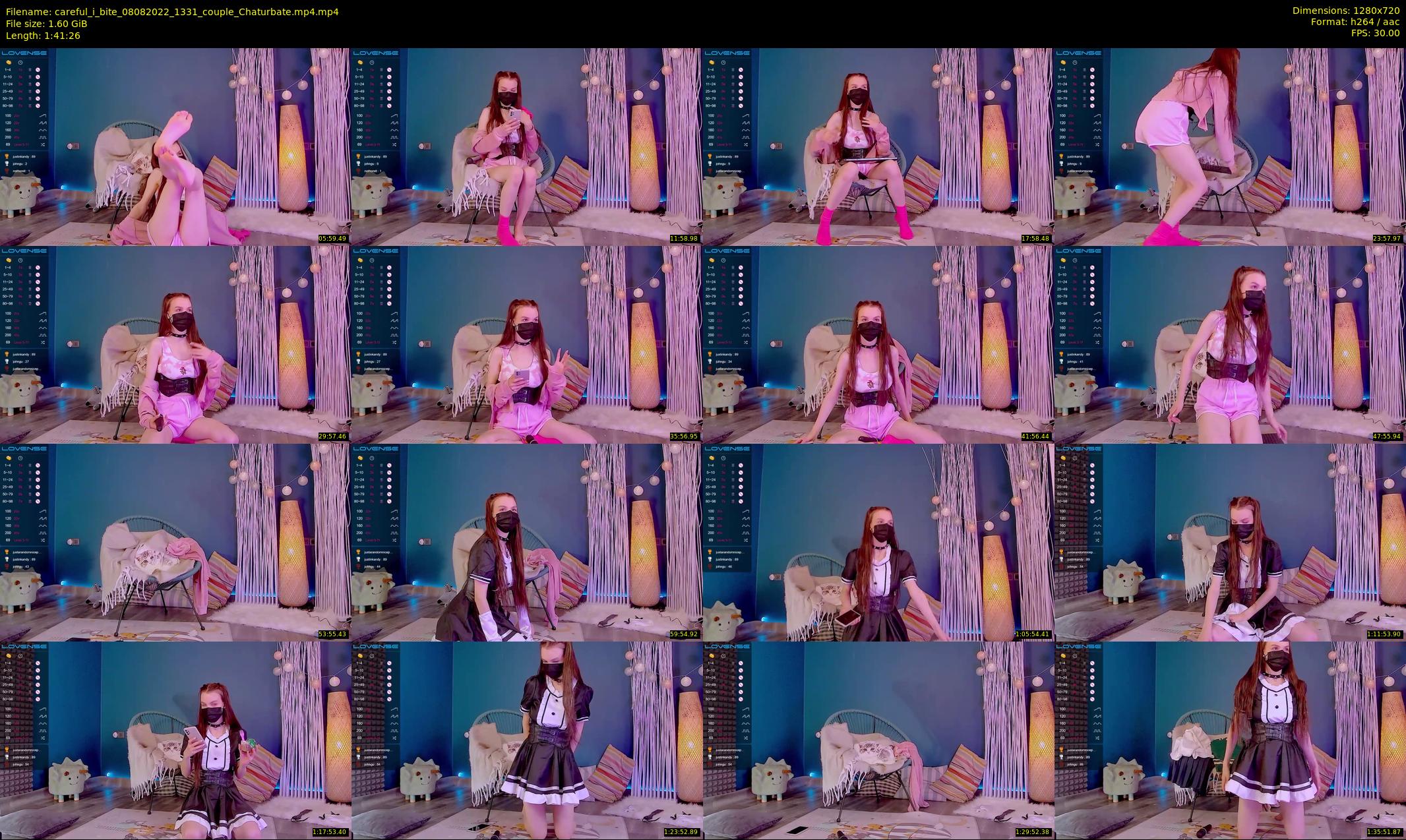 careful_i_bite — 102 minute Chaturbate female cam show recording, 720p, Aug 8, 2022