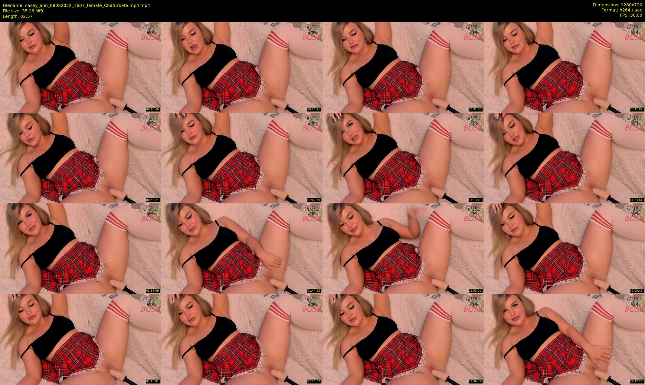 casey_ann — 3 minute Chaturbate female cam show recording, 720p, Aug 8, 2022