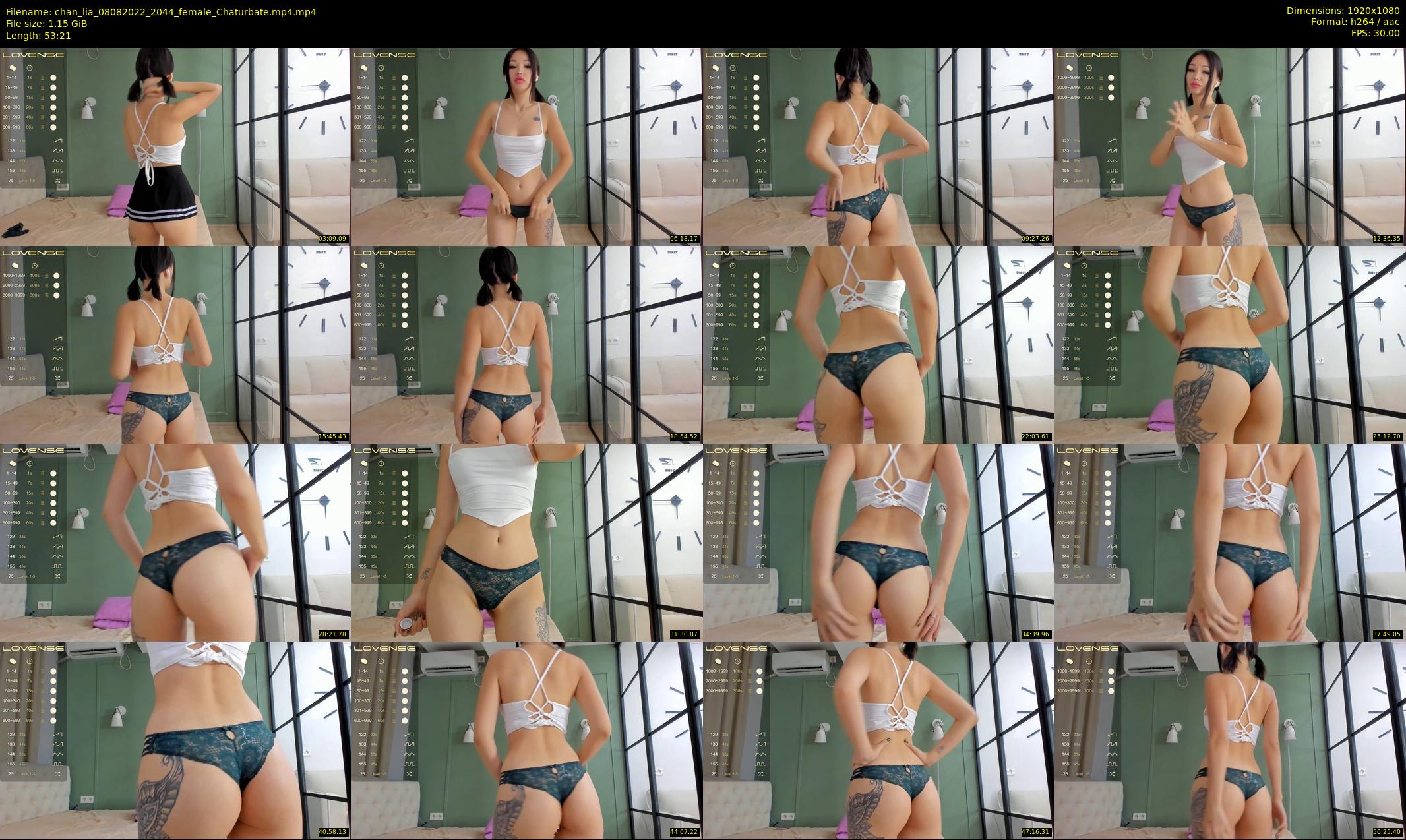 chan_lia — 54 minute Chaturbate female cam show recording, 1080p, Aug 8, 2022