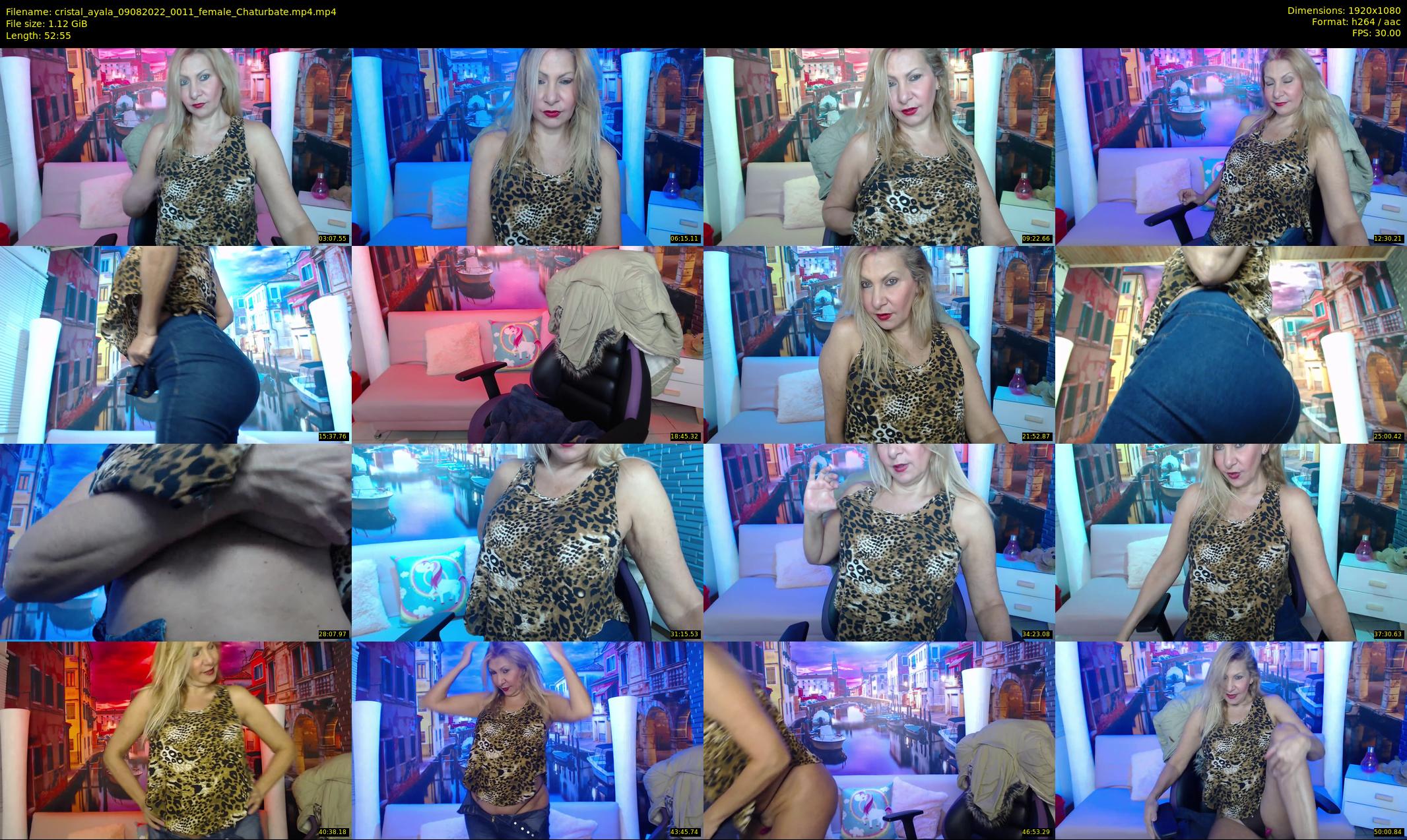 cristal_ayala — 53 minute Chaturbate female cam show recording, 1080p, Aug 9, 2022